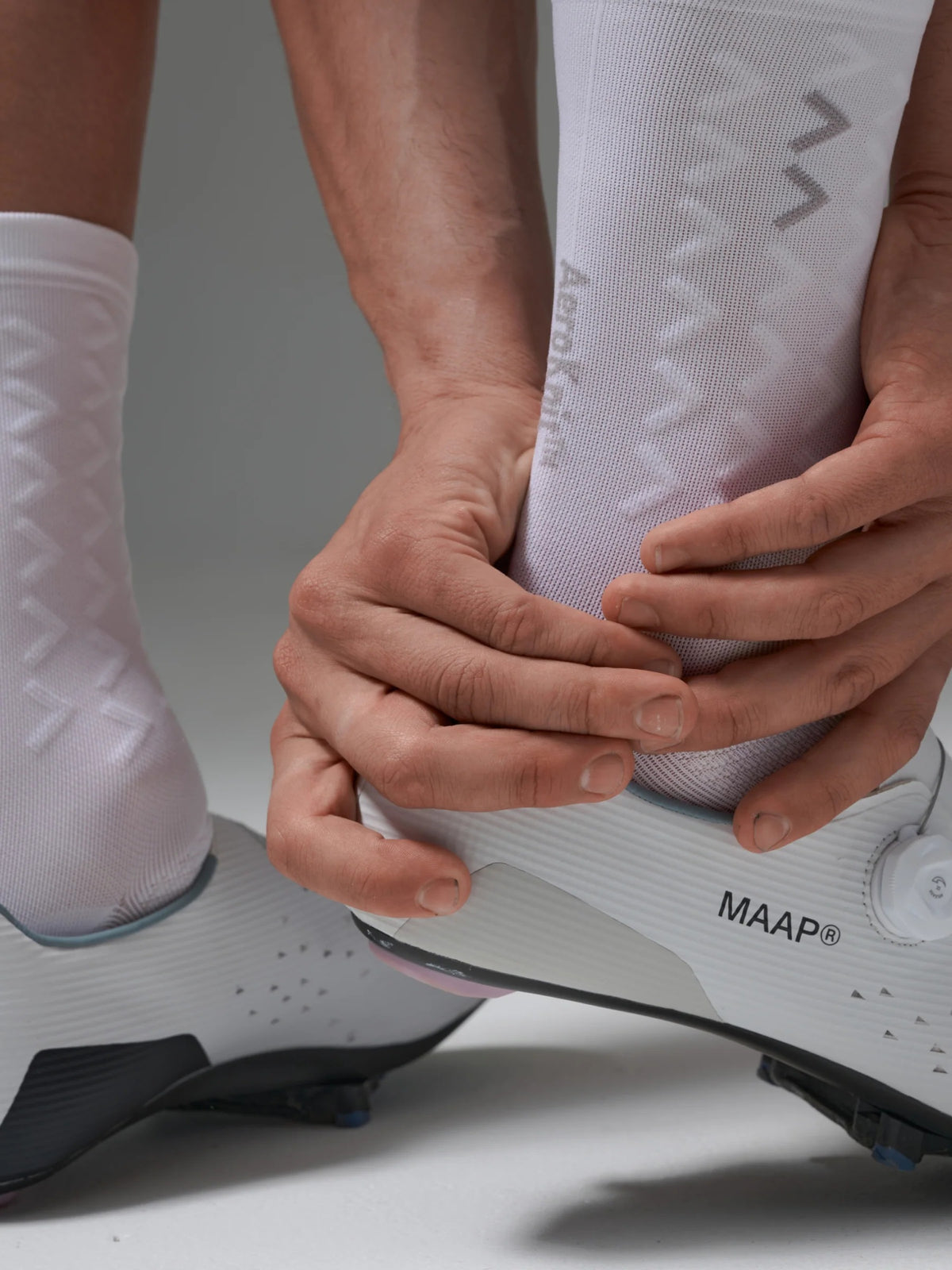 Aero Knit Sock / White