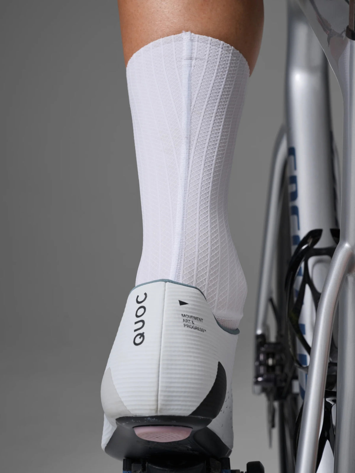 MAAP Pro Aero Sock White エアロサイクリングソックス | CYCLISM