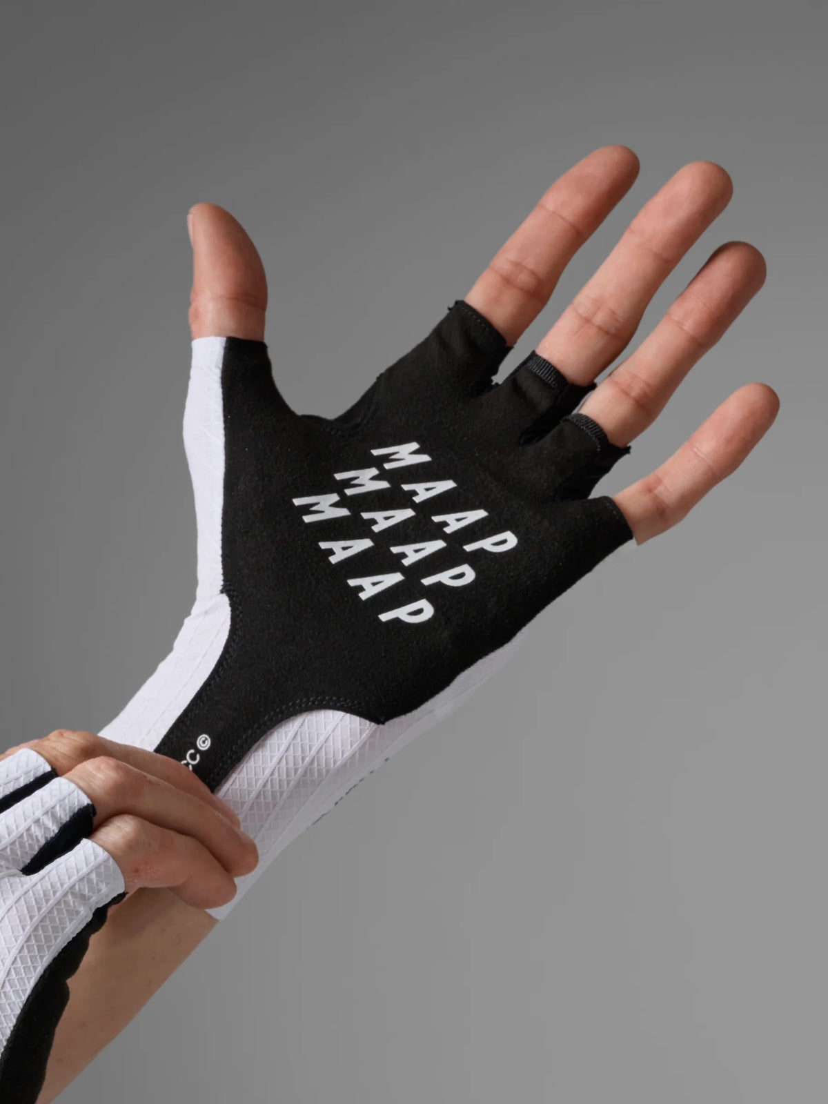 MAAP Pro Aero Mitt White サイクリングミット・グローブ | CYCLISM