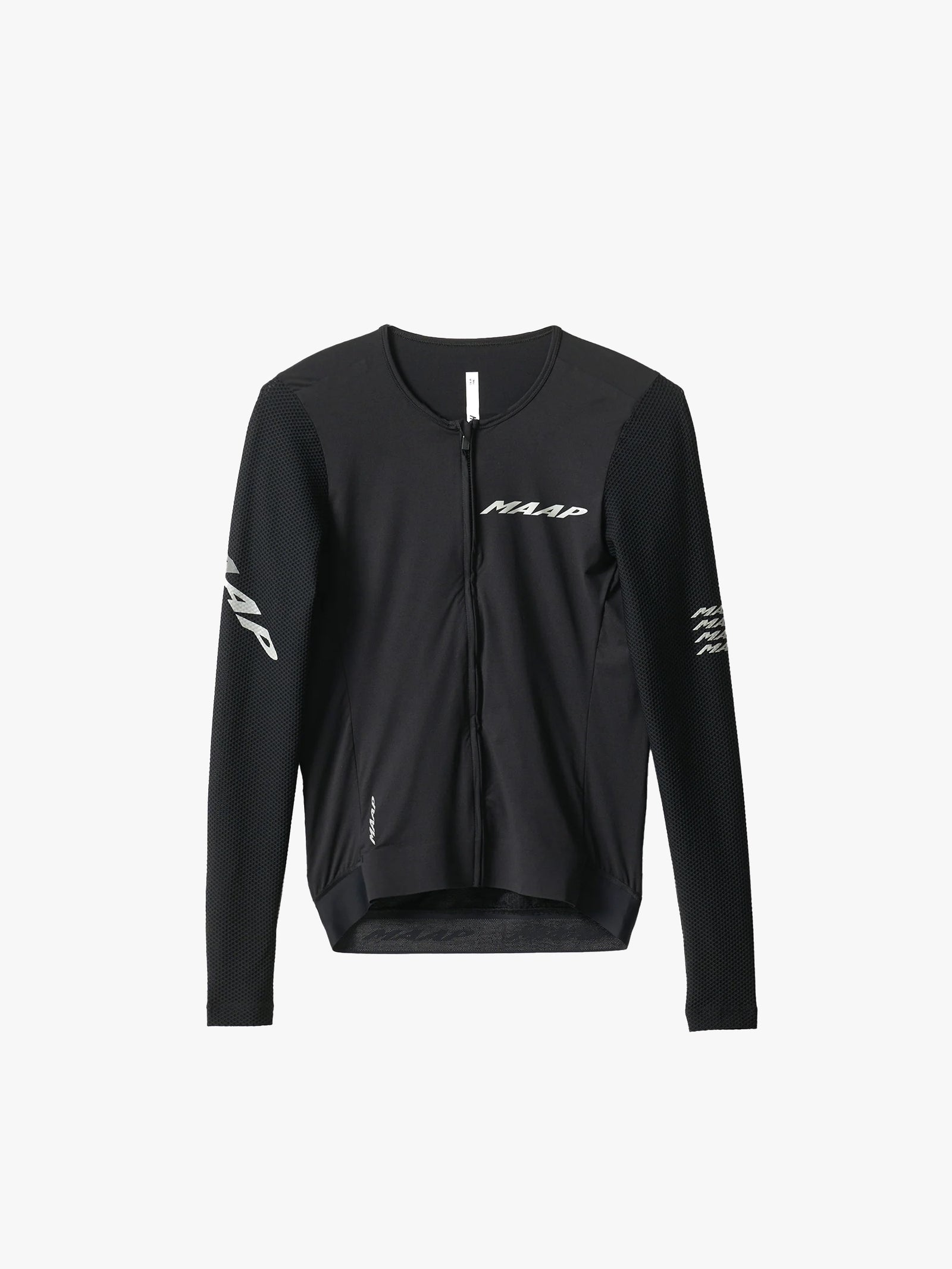MAAP Apex Aeon LS Jersey Black/White 長袖サイクリングジャージ｜CYCLISM