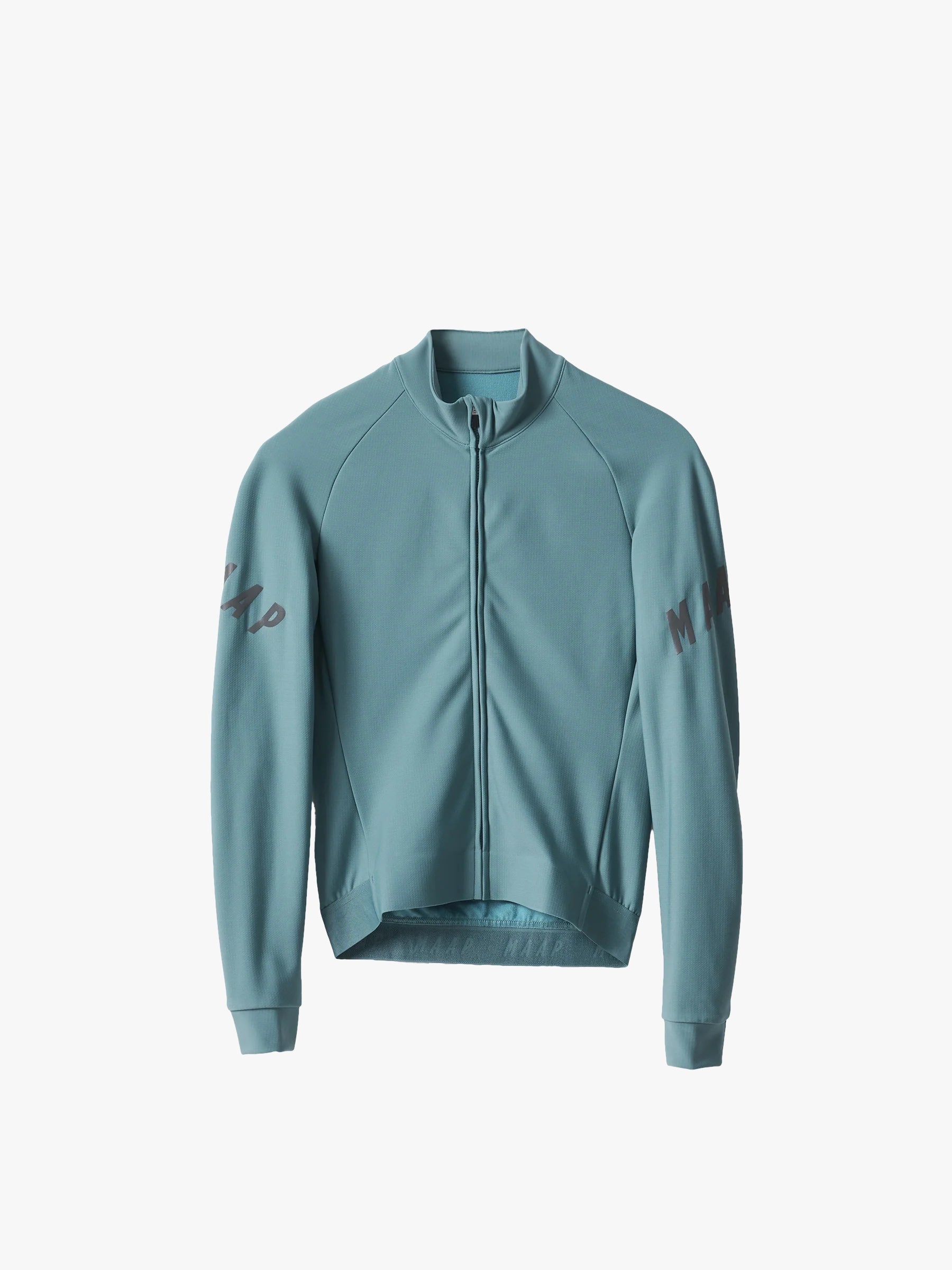 MAAP Aeon Thermal 長袖サイクルジャージ Atlantic｜メンズ 冬用サーマル・裏起毛×DWR撥水｜CYCLISM