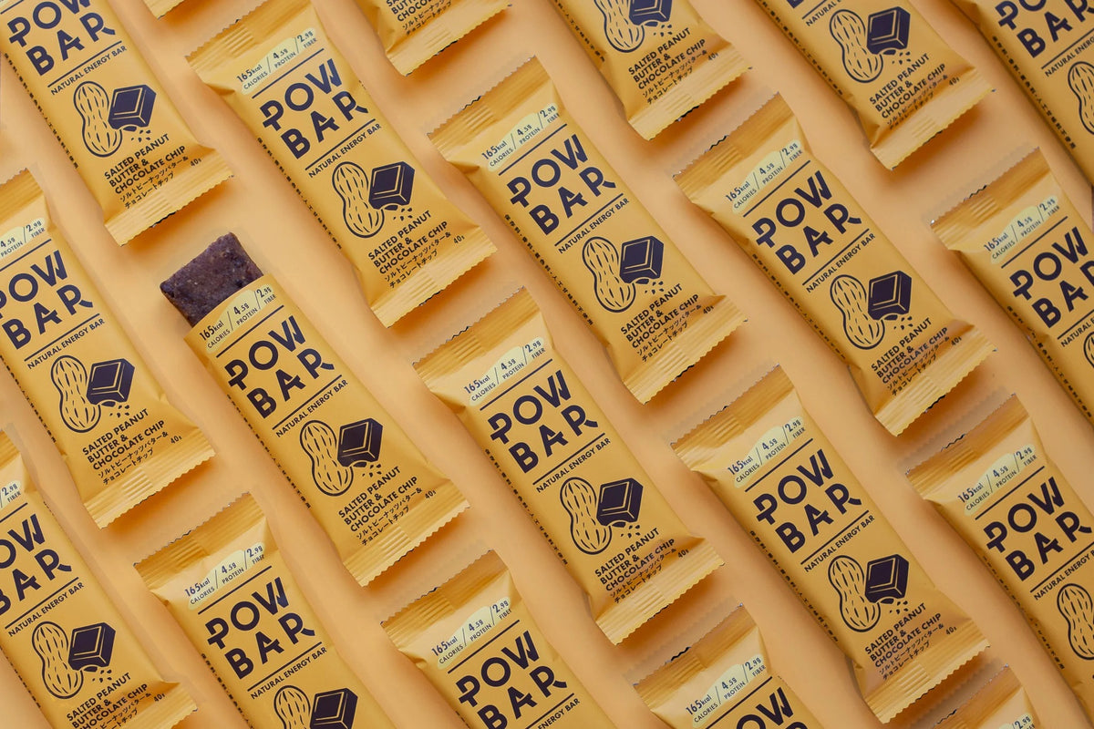 POW BAR ソルトピーナッツバター＆チョコレートチップ｜無添加・プラントベース・エナジーバー｜CYCLISM