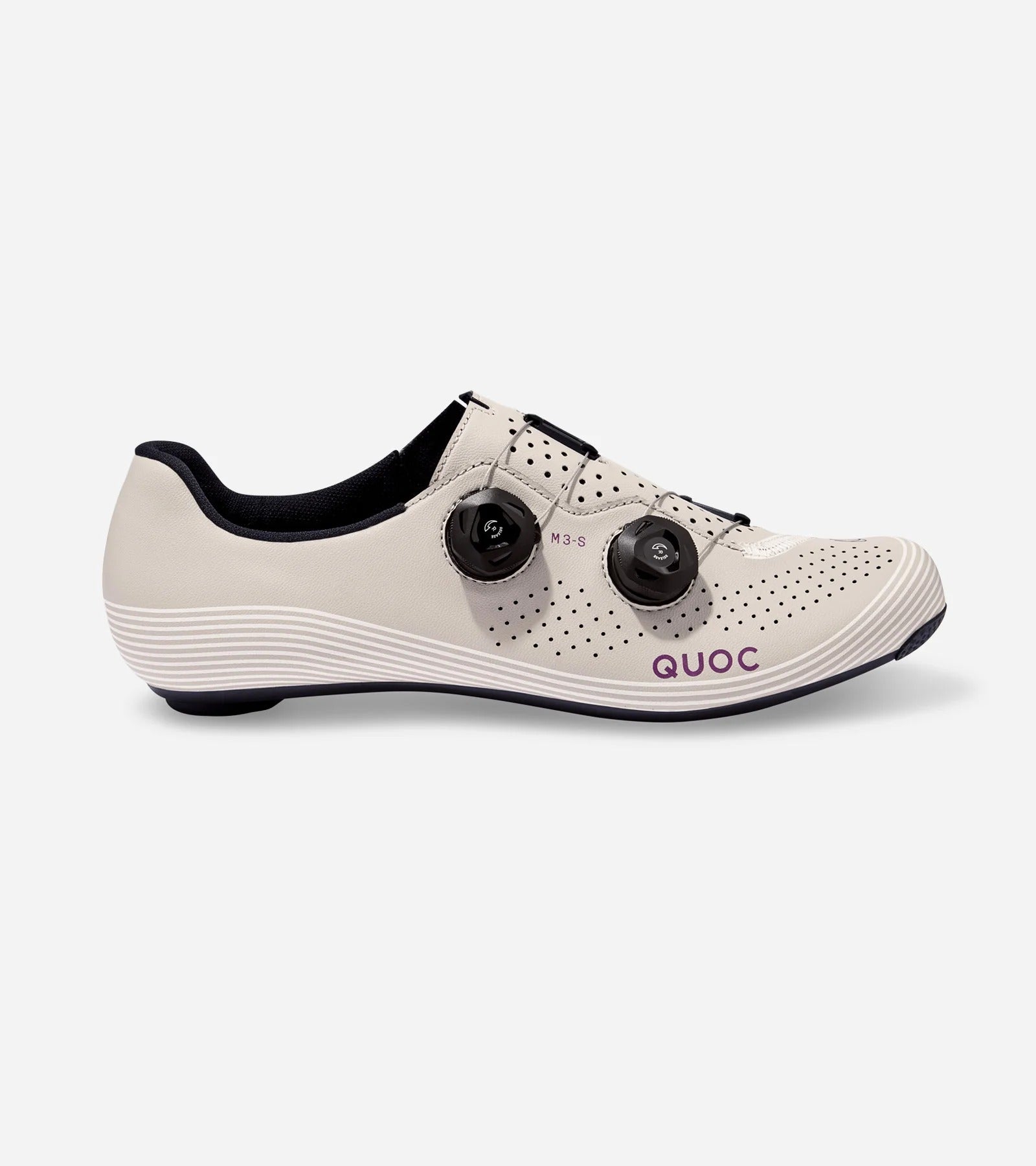 QUOC M3 Sport チョーク｜高コスパ ンサイクリング カーボ ロードシューズ｜CYCLISM
