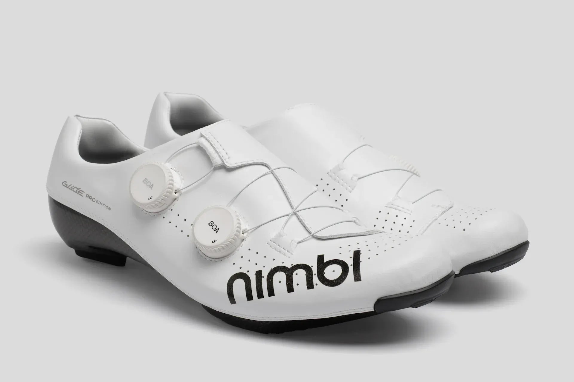 Nimbl ULTIMATE GLIDE Pro Edition White サイクリングシューズ | 高 Nimbl ULTIMATE GLIDE Pro Edition White サイクリングシューズ | 高