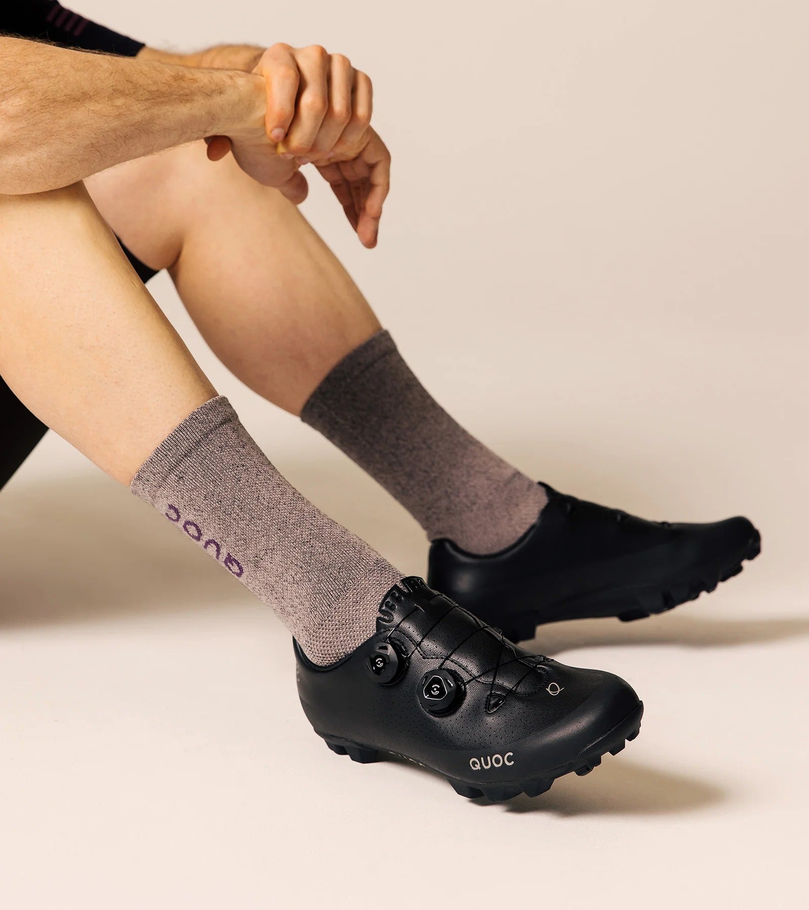 QUOC Gran Tourer XC ブラック｜グラベル & XC MTBシューズ｜カーボン