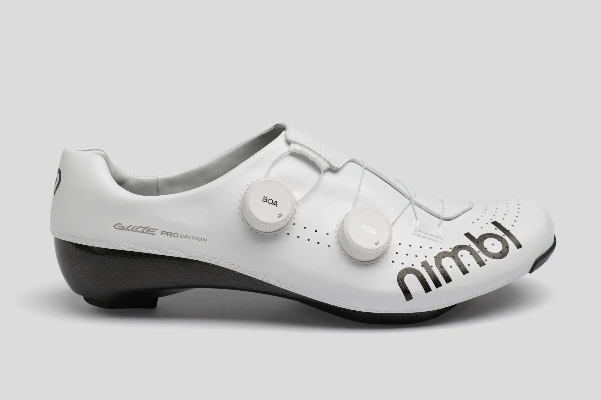 Nimbl ULTIMATE GLIDE Pro Edition White サイクリングシューズ | 高