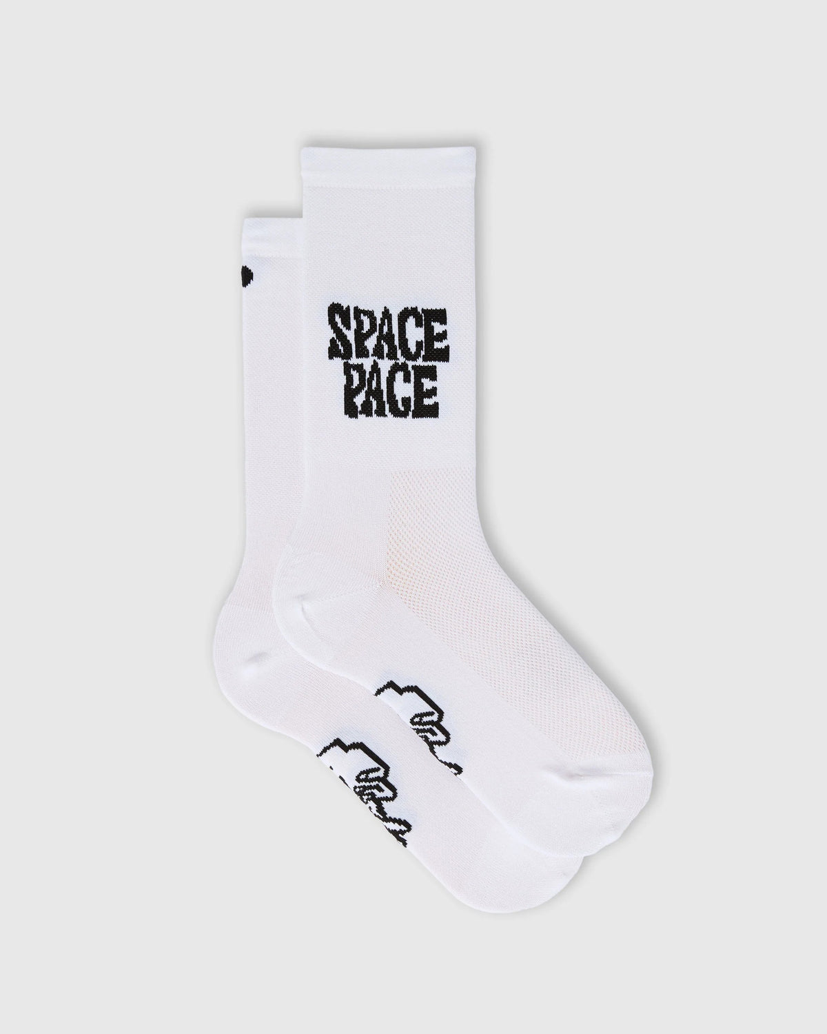 FINGERSCROSSED サイクルソックス #CLASSIC TRIP SPACE PACE ホワイト｜夏限定｜CYCLISM