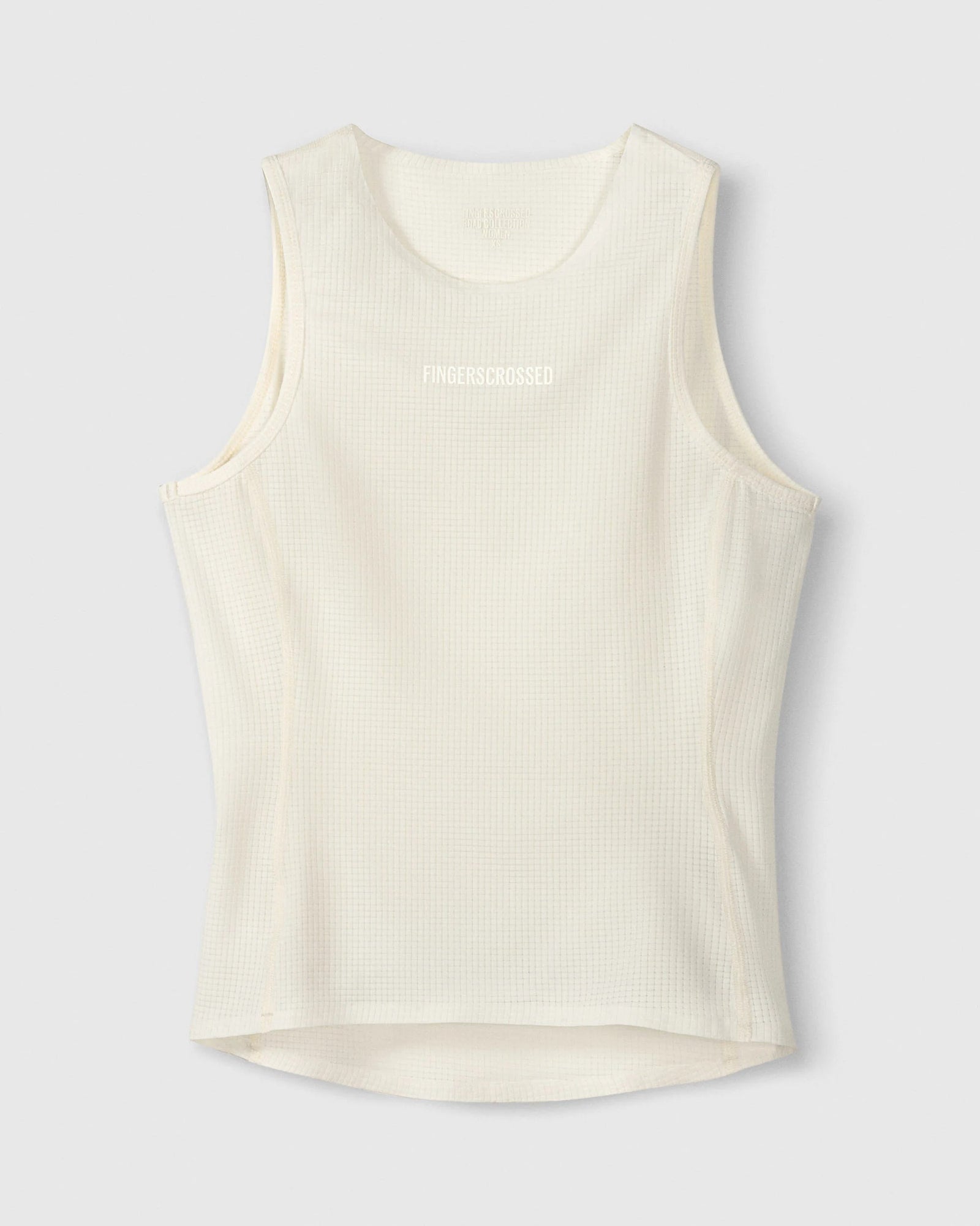 FINGERSCROSSED ウィメンズ サイクル ベースレイヤー｜Antique Cream 速乾メッシュ｜CYCLISM