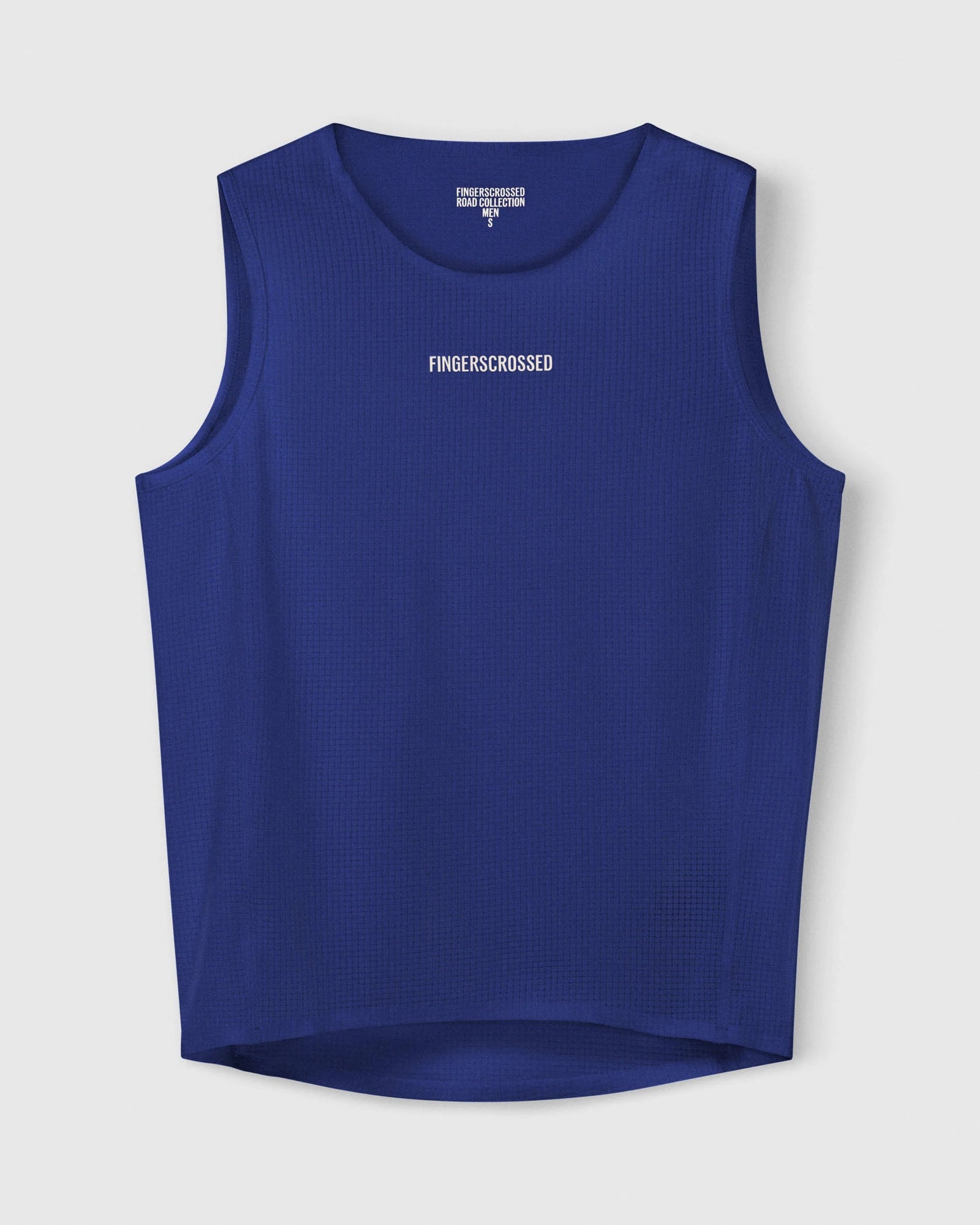 FINGERSCROSSED メンズ サイクル ベースレイヤー｜Navy 速乾メッシュ｜CYCLISM