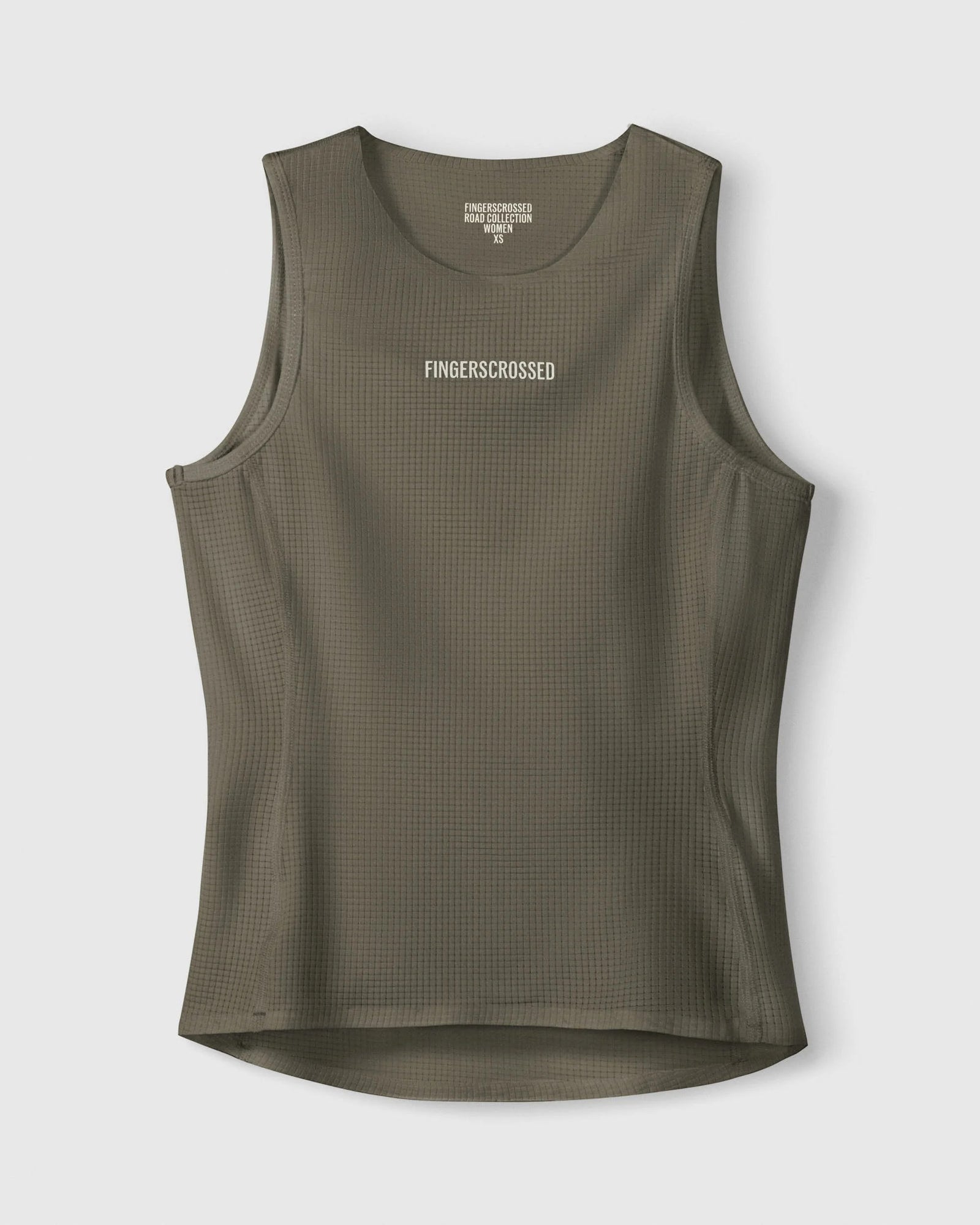 FINGERSCROSSED ウィメンズ サイクル ベースレイヤー｜Olive 速乾メッシュ｜CYCLISM