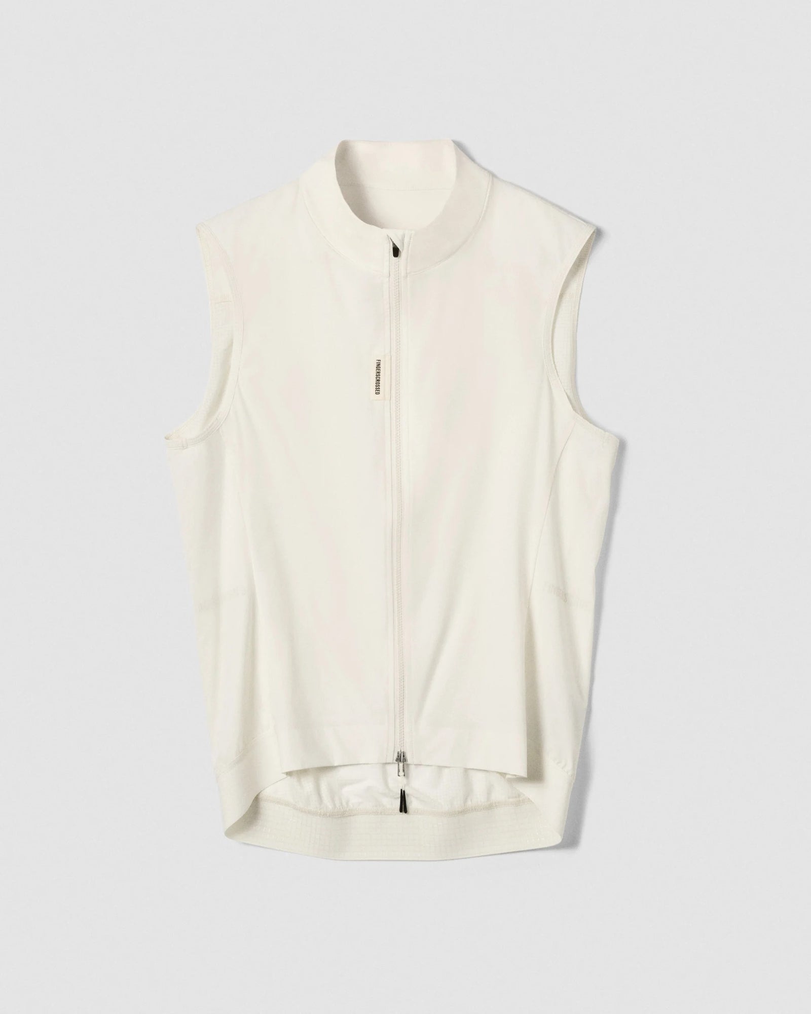 FINGERSCROSSED ウィメンズ サイクリング ウィンドベスト｜Antique Cream 防風メッシュ｜CYCLISM