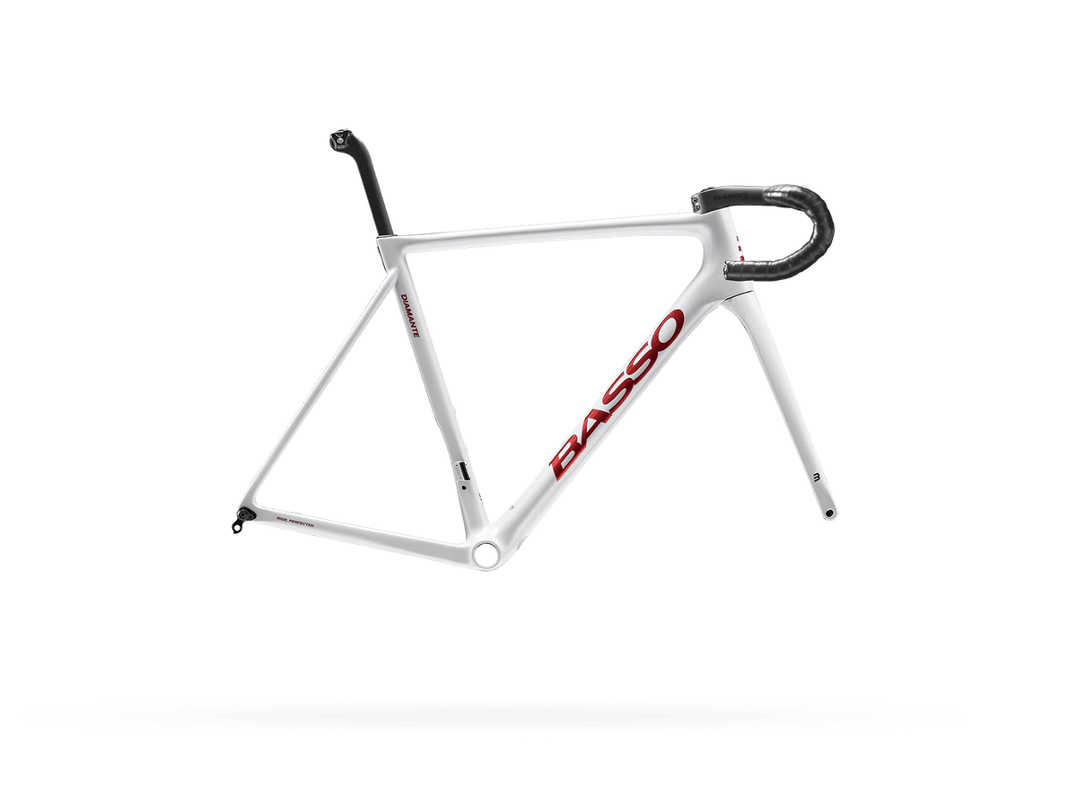 バッソ (Basso) Diamante White Fire フレームセット | CYCLISM