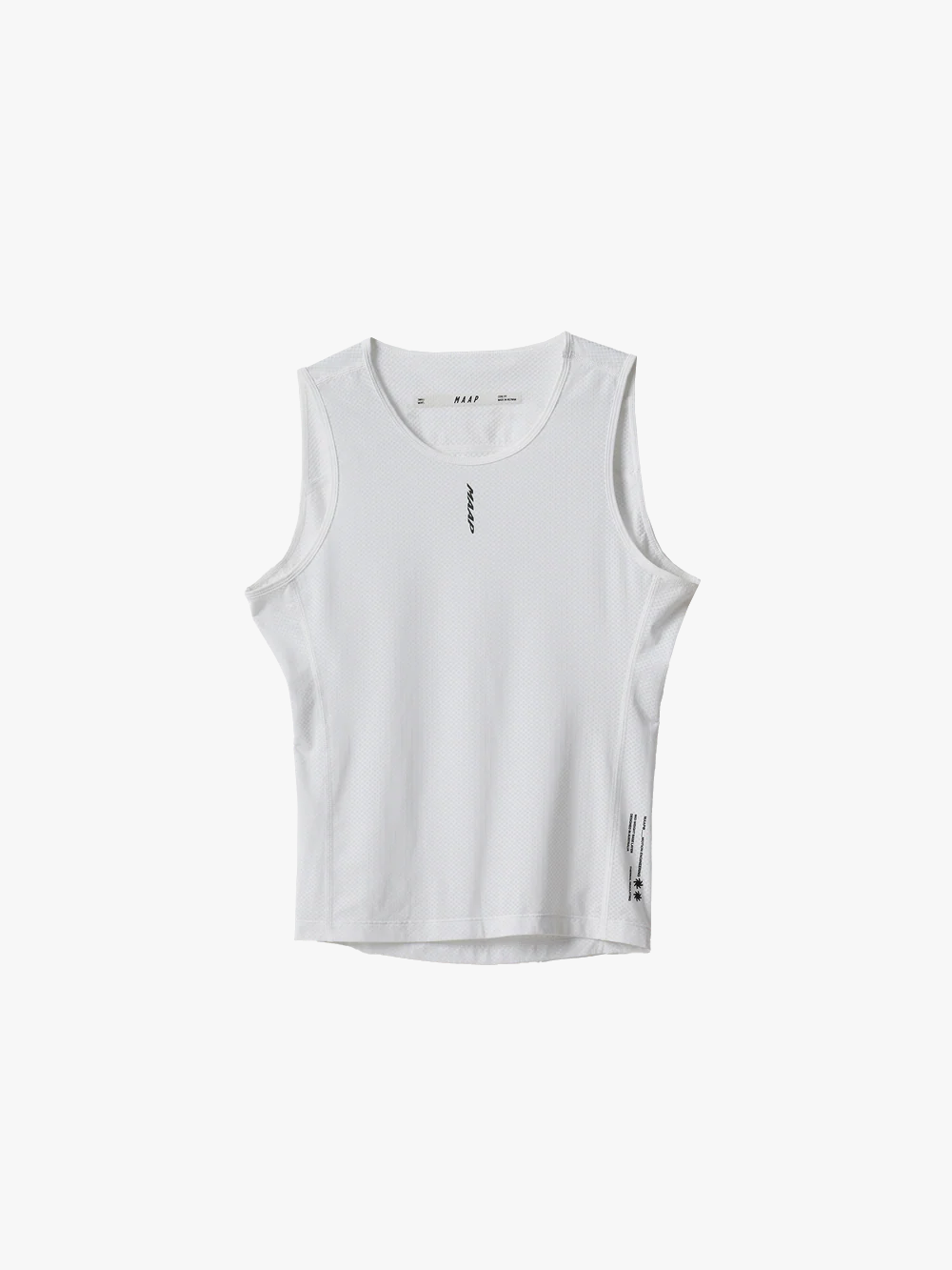 MAAP Team Mesh Base Layer White｜超軽量メッシュ サイクルベースレイヤー｜CYCLISM