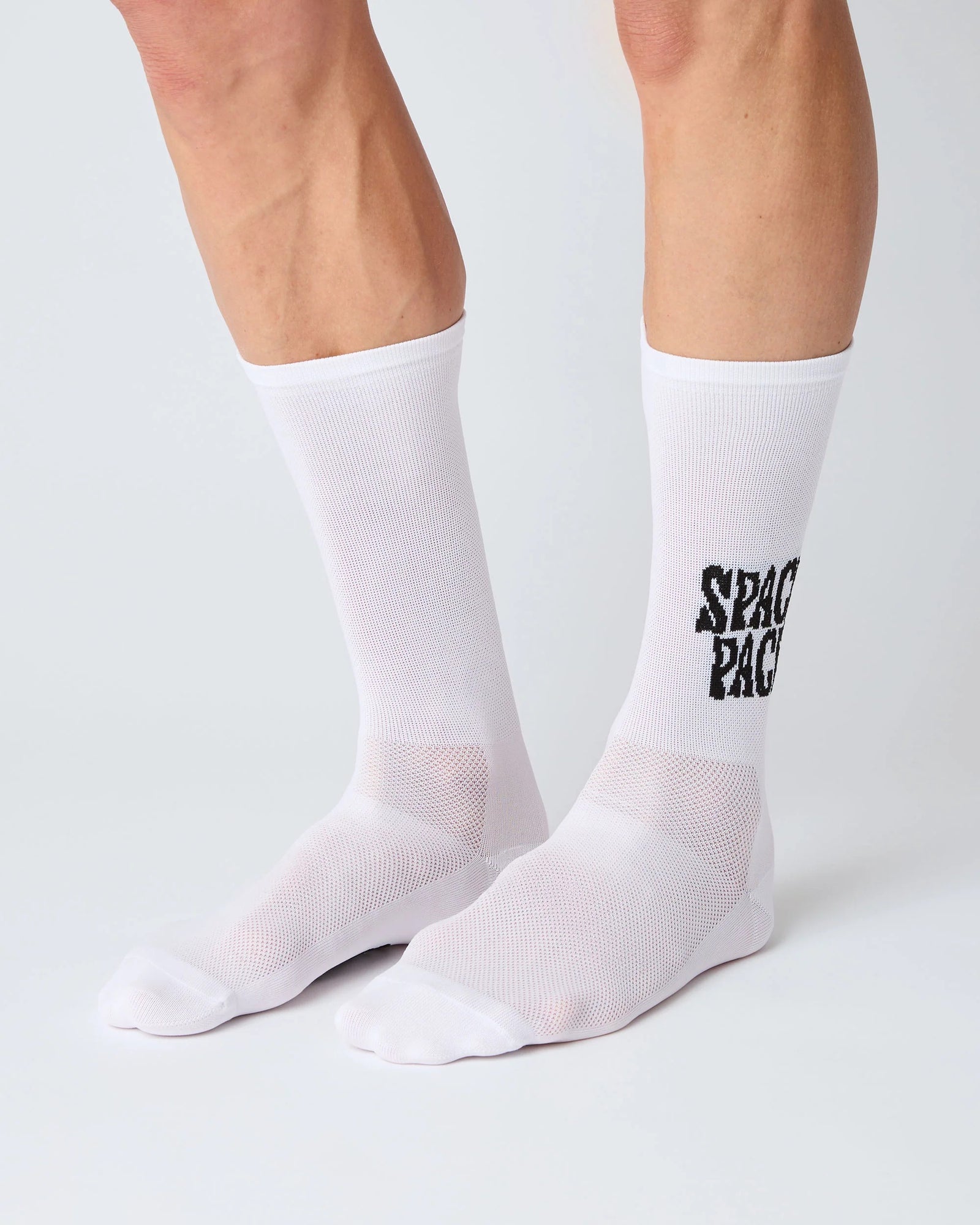 FINGERSCROSSED サイクルソックス #CLASSIC TRIP SPACE PACE ホワイト｜夏限定｜CYCLISM