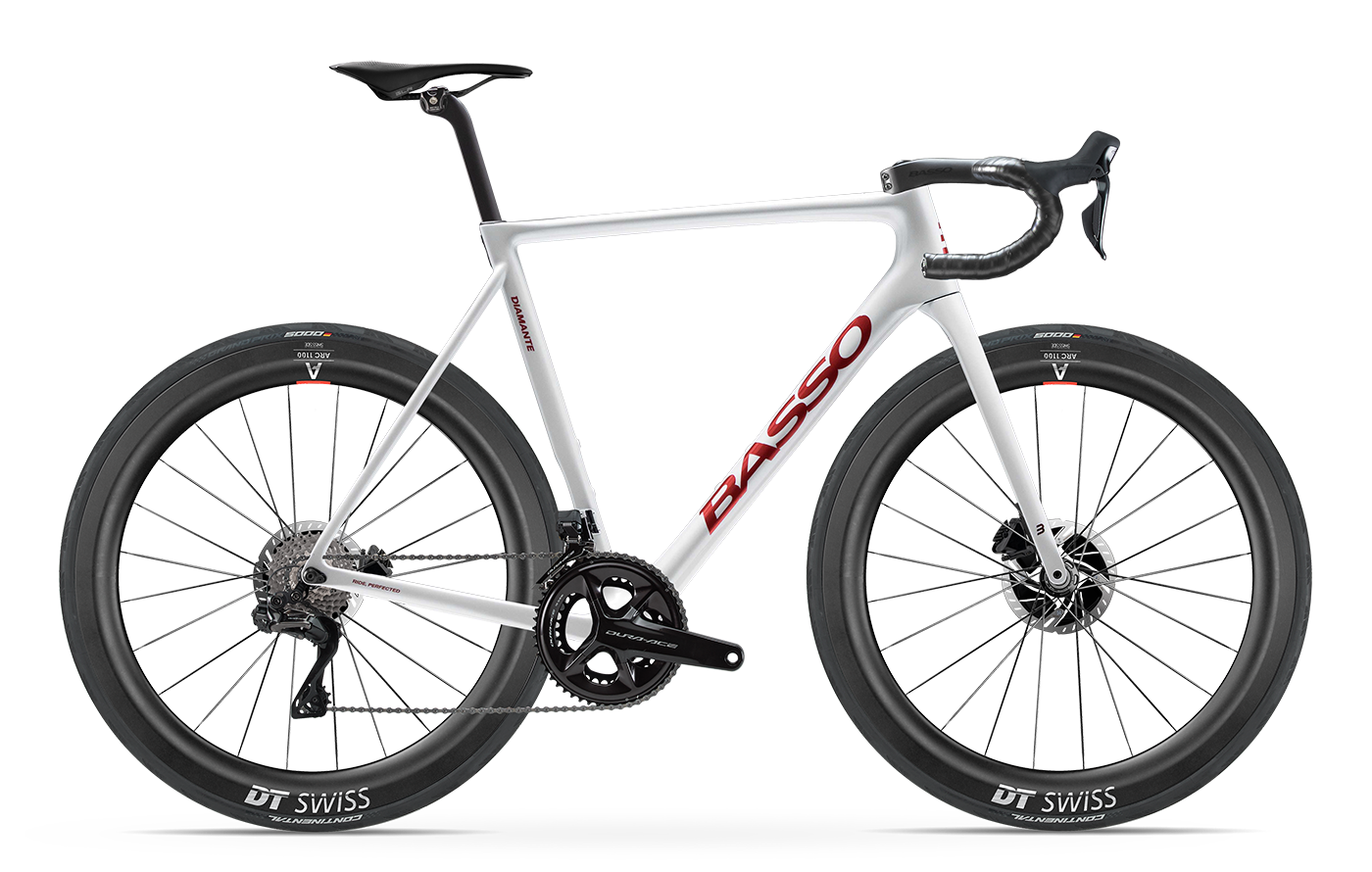 バッソ (Basso) Diamante Shimano Dura-Ace Di2 White Fire ロードバイク完成車 | CYCLISM