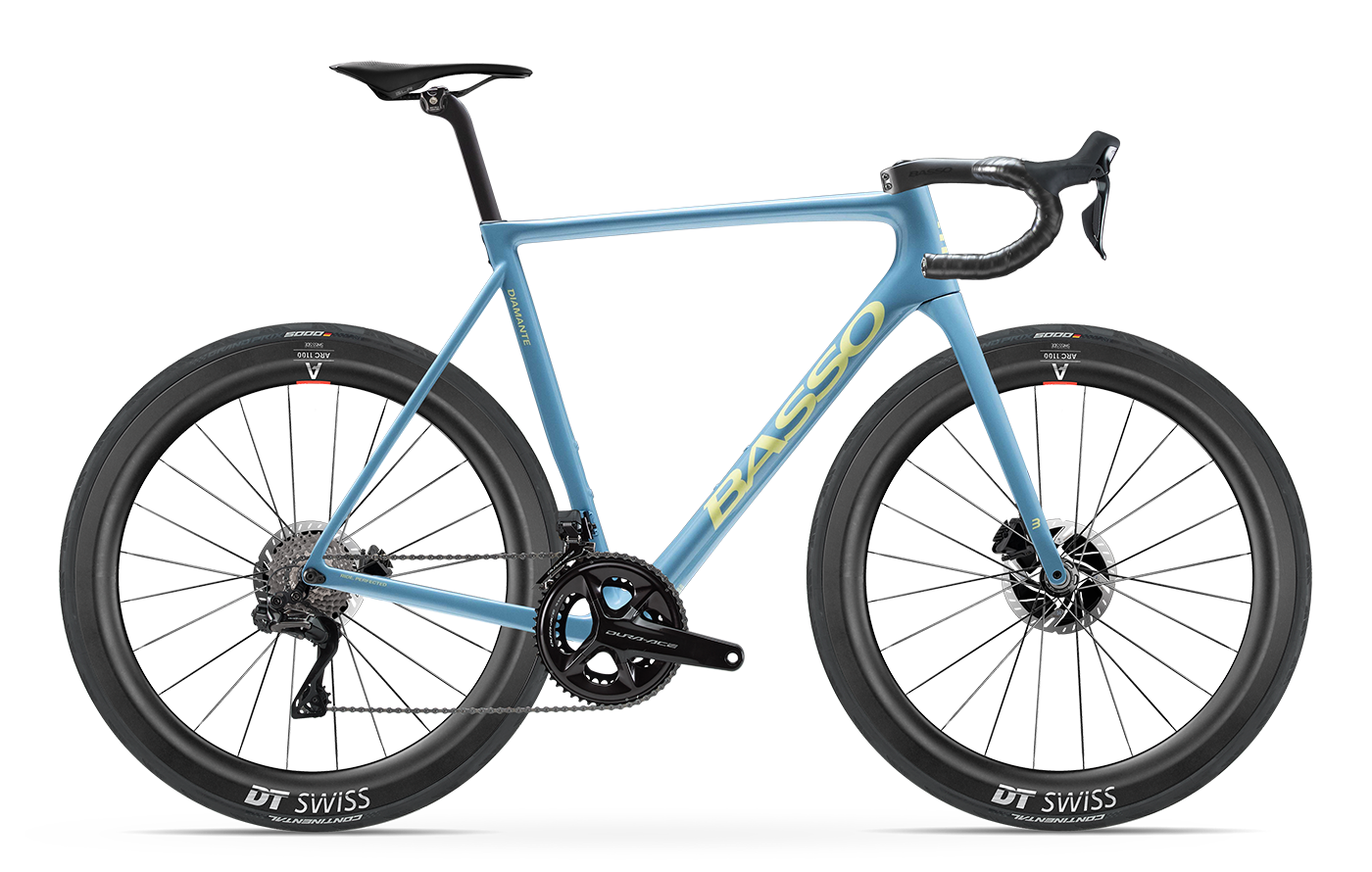 バッソ (Basso) Diamante Shimano Dura-Ace Di2 Pacific Lime ロードバイク完成車 | CYCLISM