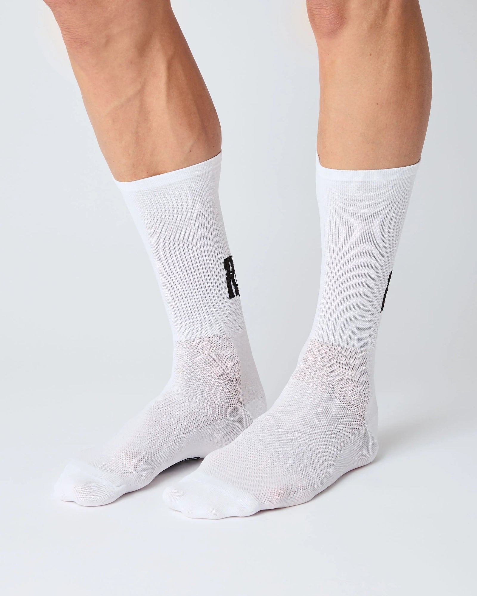 FINGERSCROSSED サイクルソックス #CLASSIC TRIP PUSH + RUSH ホワイト｜夏限定｜CYCLISM