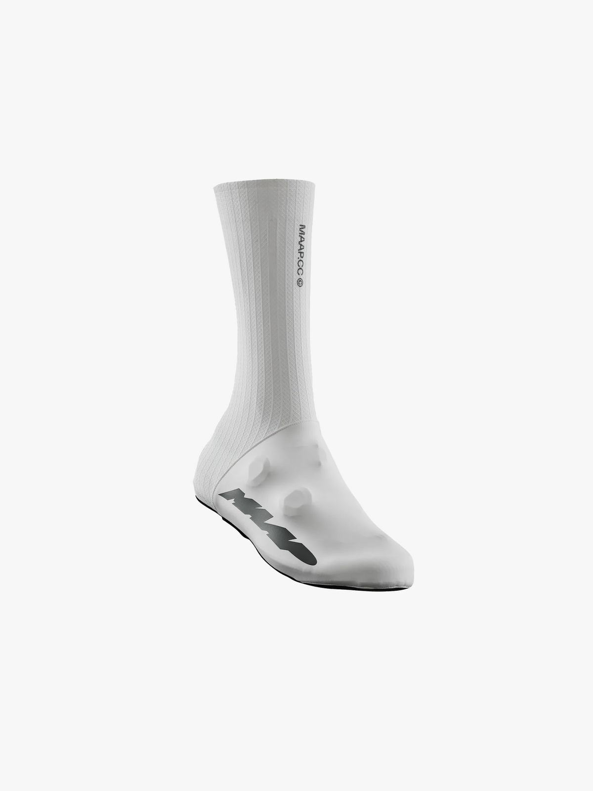 MAAP Pro Aero Sock White エアロサイクリングソックス | CYCLISM