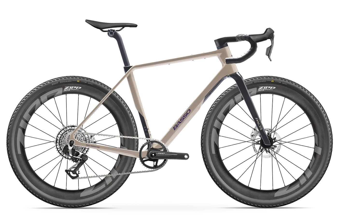 バッソ (Basso) Palta III SRAM RED XPLR AXS Purple Dust グラベルバイク完成車 | CYCLISM