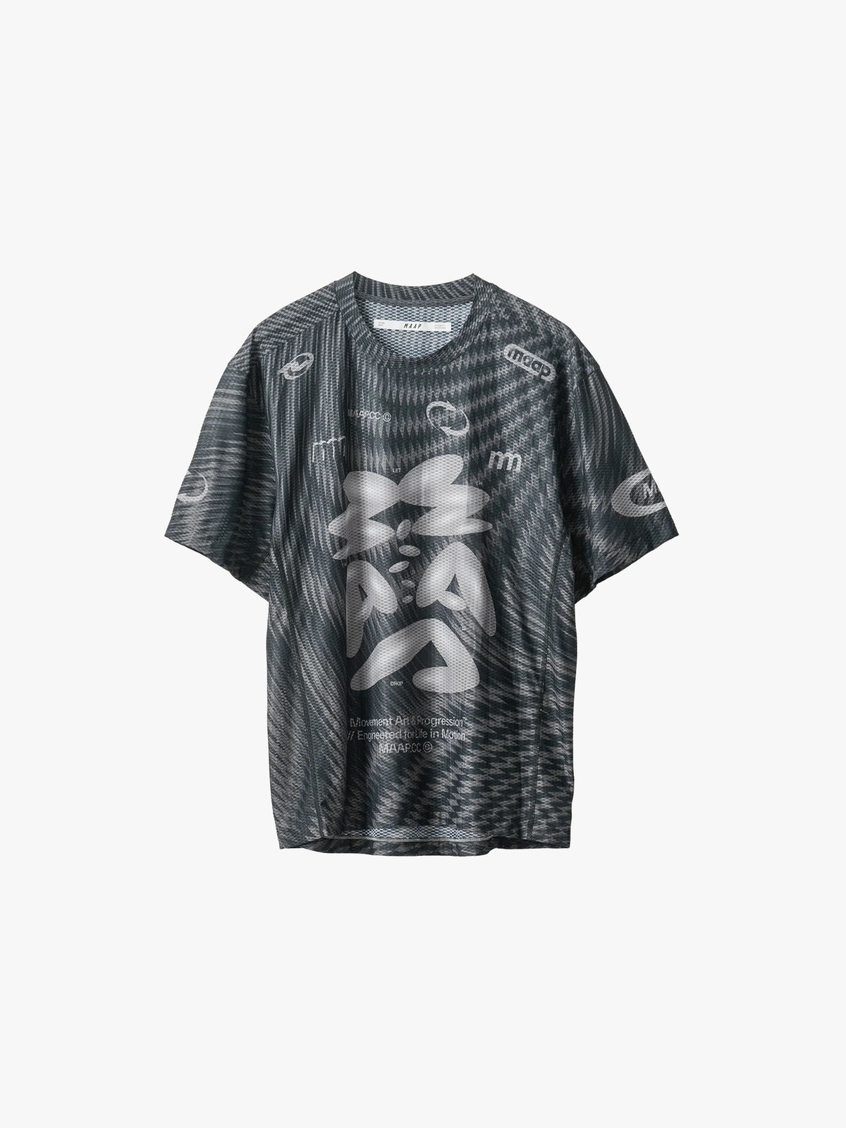 MAAP Spectrum Air Mesh Tee Carbon Black エアメッシュ半袖Tシャツ CYCLISM