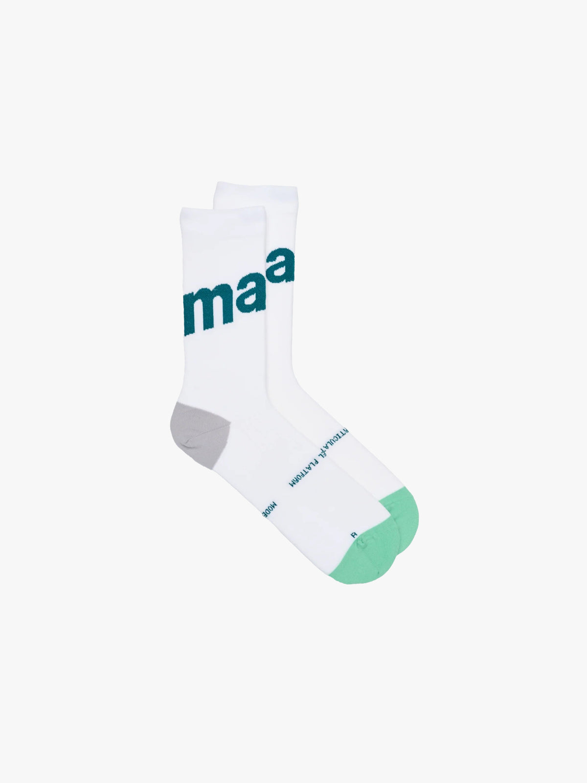 MAAP TM Sock White サイクリングソックス | CYCLISM