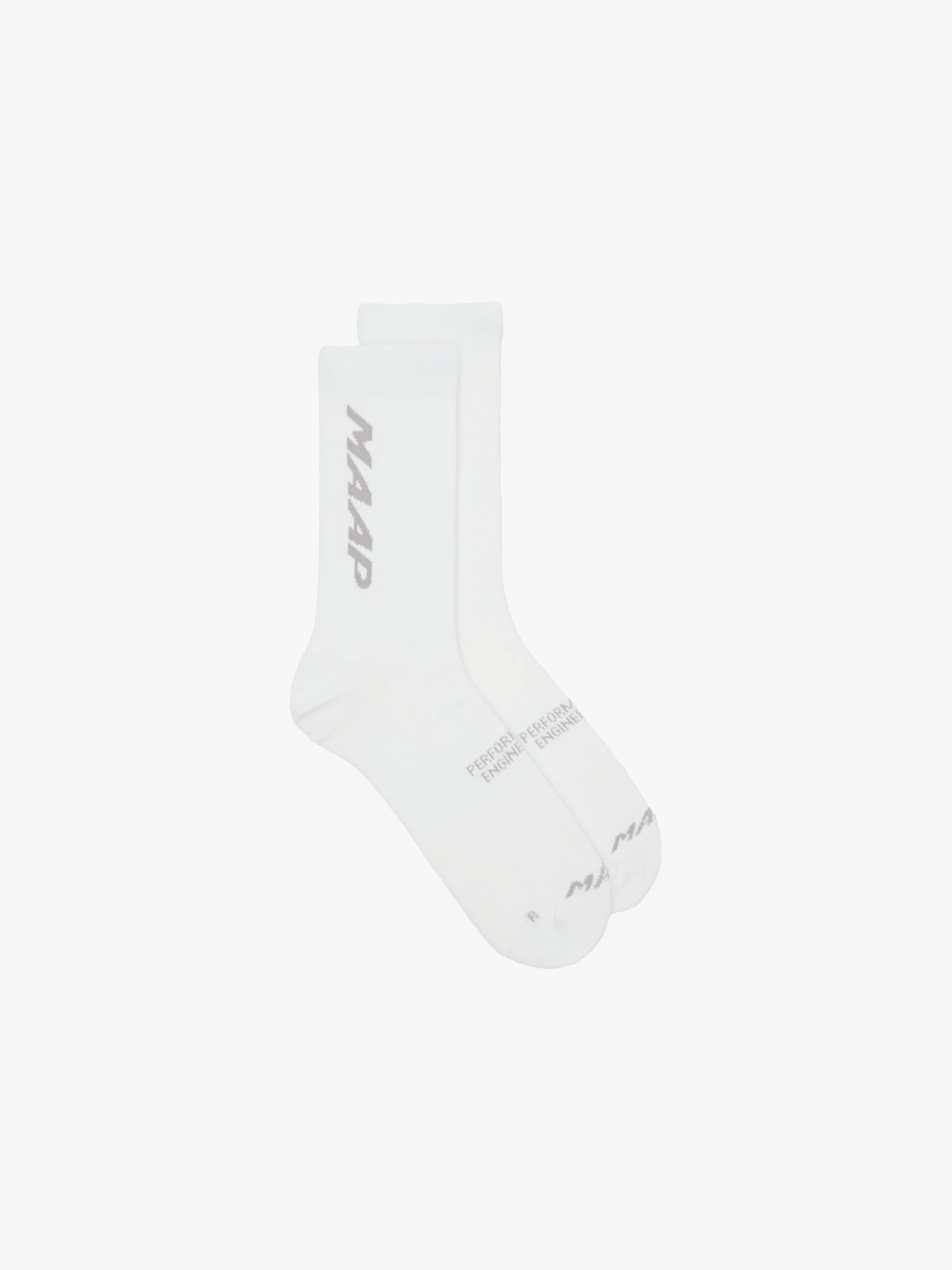 MAAP Emerge Sock White/Glacier｜Q-Skin抗菌・通気・速乾 6インチ サイクルソックス｜CYCLISM
