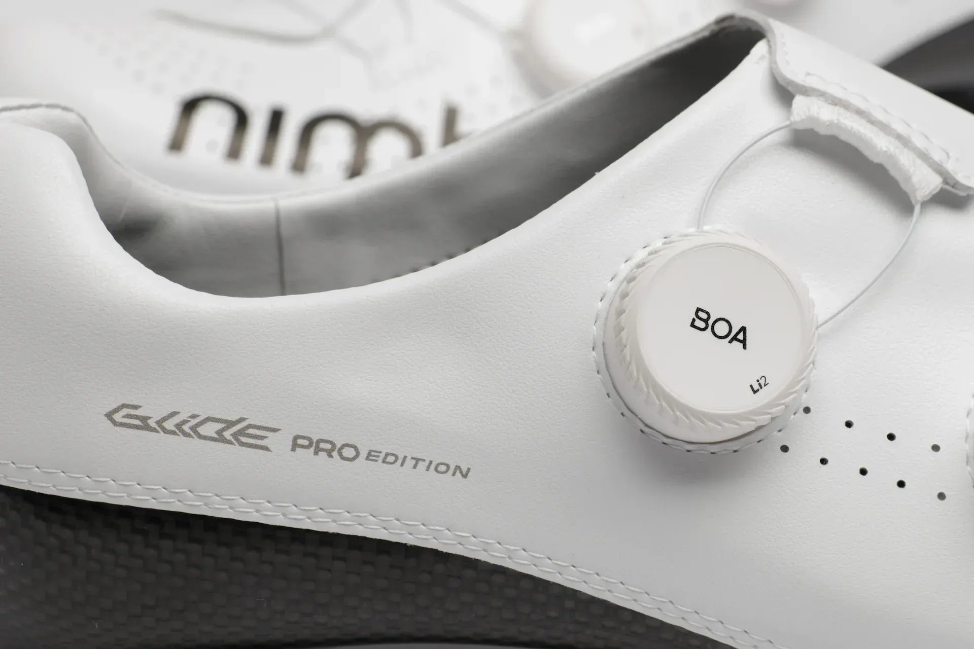 Nimbl ULTIMATE GLIDE Pro Edition White サイクリングシューズ | 高 Nimbl ULTIMATE GLIDE Pro Edition White サイクリングシューズ | 高