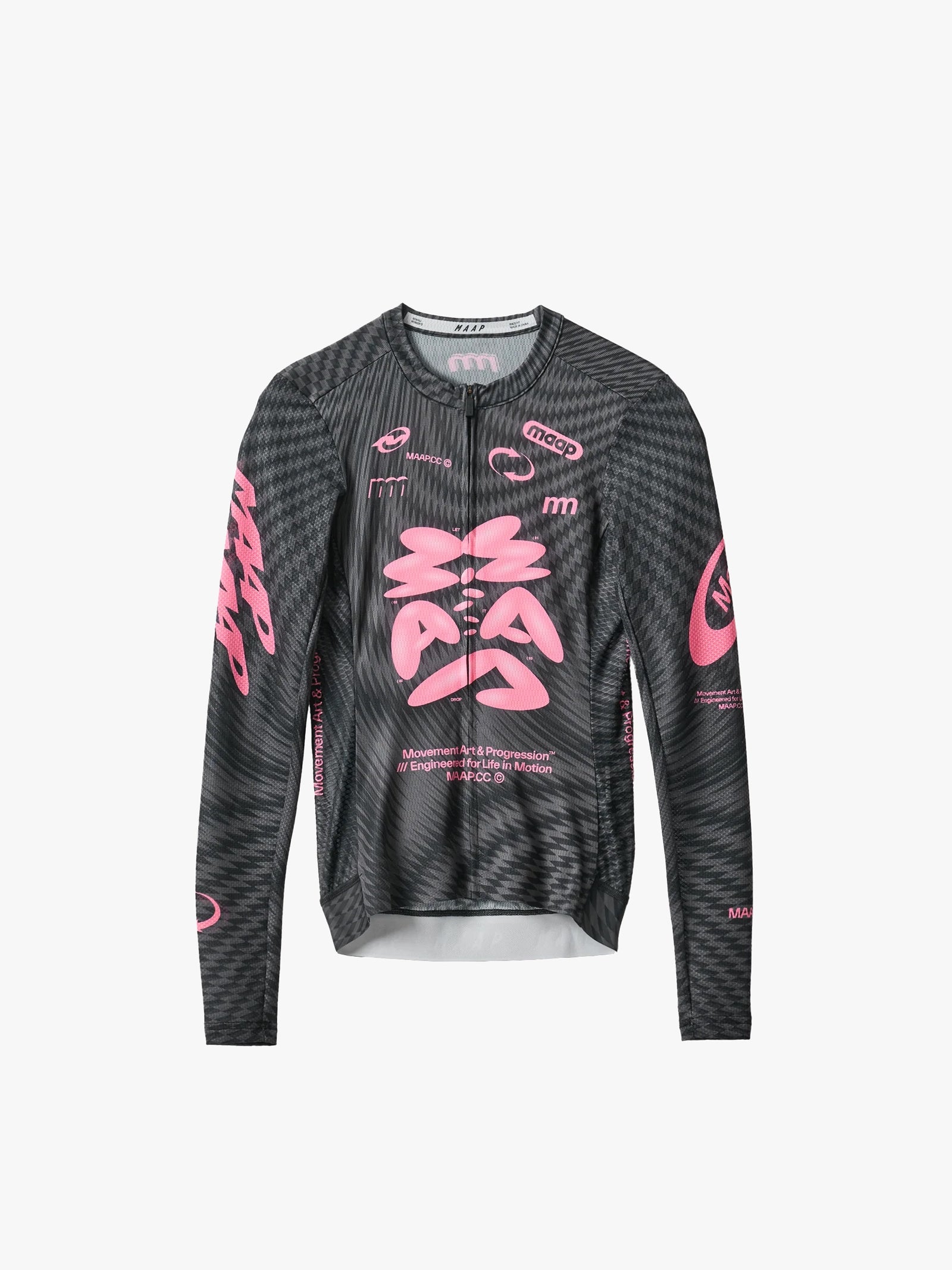 MAAP Women's Spectrum Pro Air LS Jersey 3.0 Carbon Rose 長袖ジャージ CYCLISM