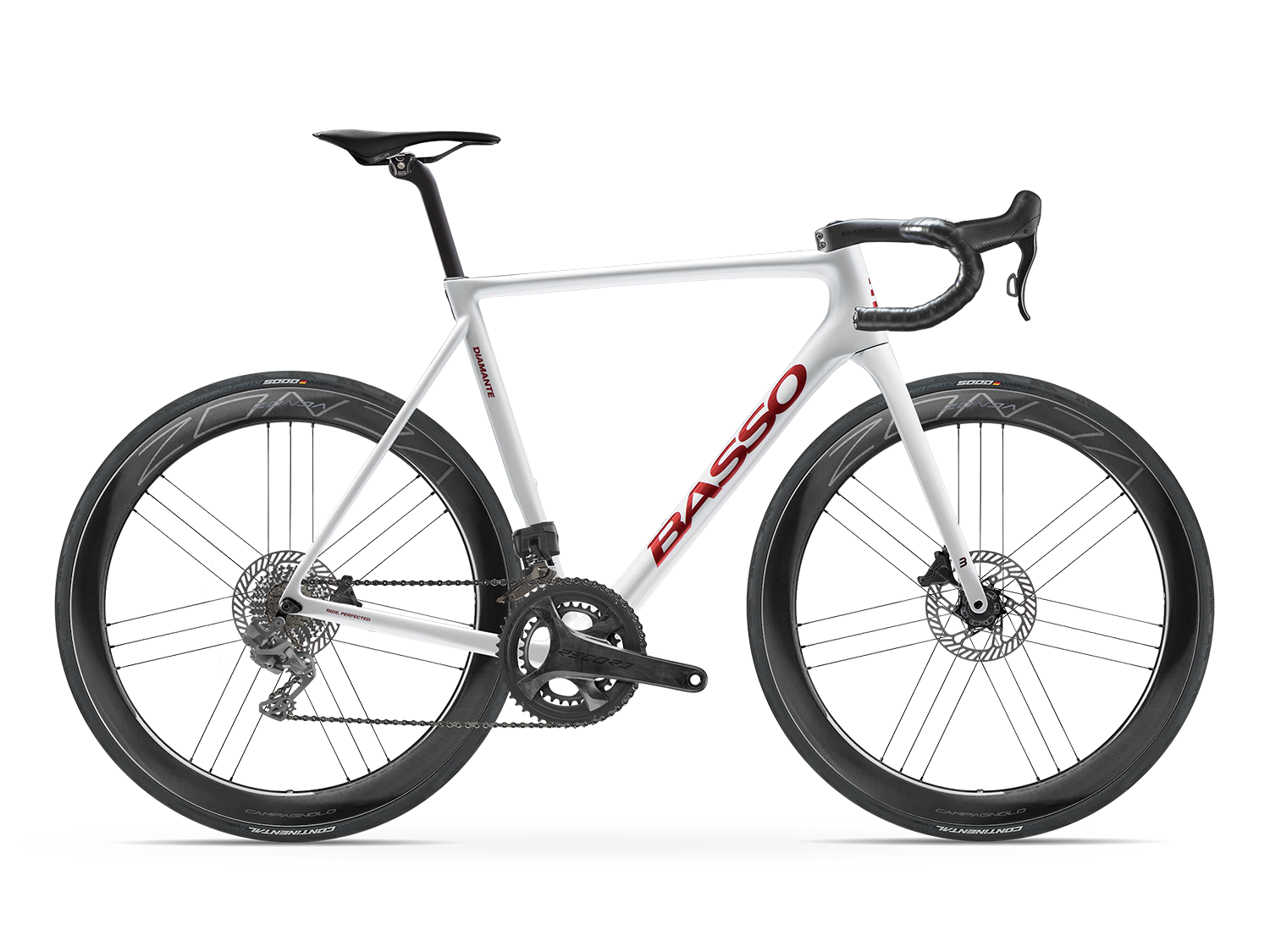 バッソ (Basso) Diamante Record 13 White Fire ロードバイク完成車 | CYCLISM