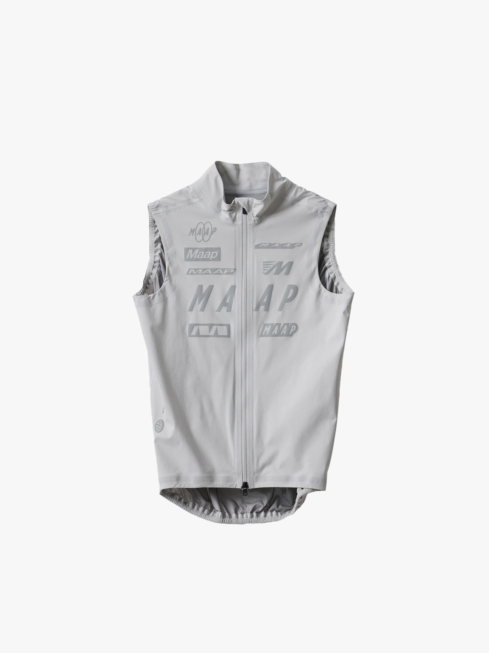 MAAP Women's Drome Atmos Vest White｜防水透湿・超軽量パッカブル レディースサイクルベスト｜CYCLISM