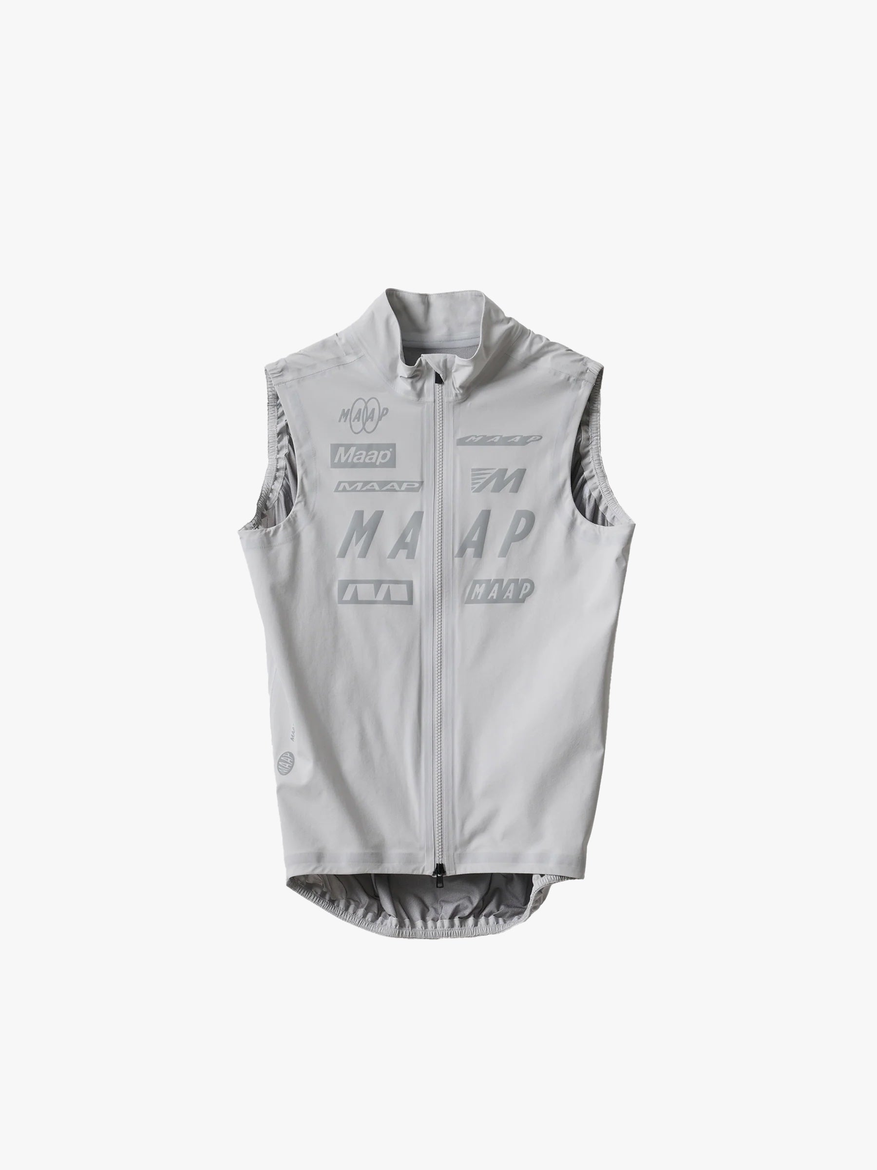 MAAP Women's Drome Atmos Vest White｜防水透湿・超軽量パッカブル レディースサイクルベスト｜CYCLISM