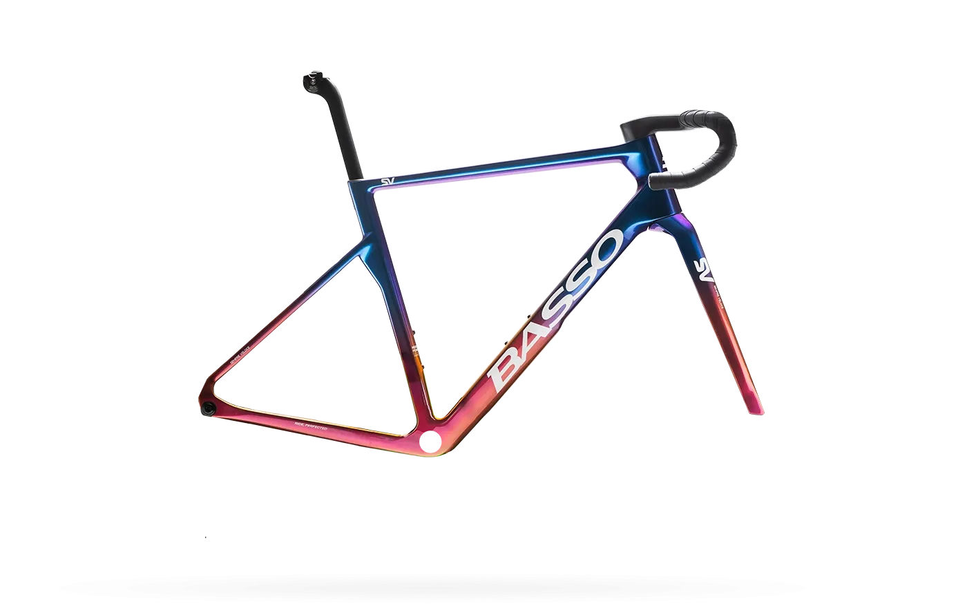 バッソ SVフレームセット Viola Galaxy | Sempre Veloce | 100%メイド・イン・イタリー | CYCLISM