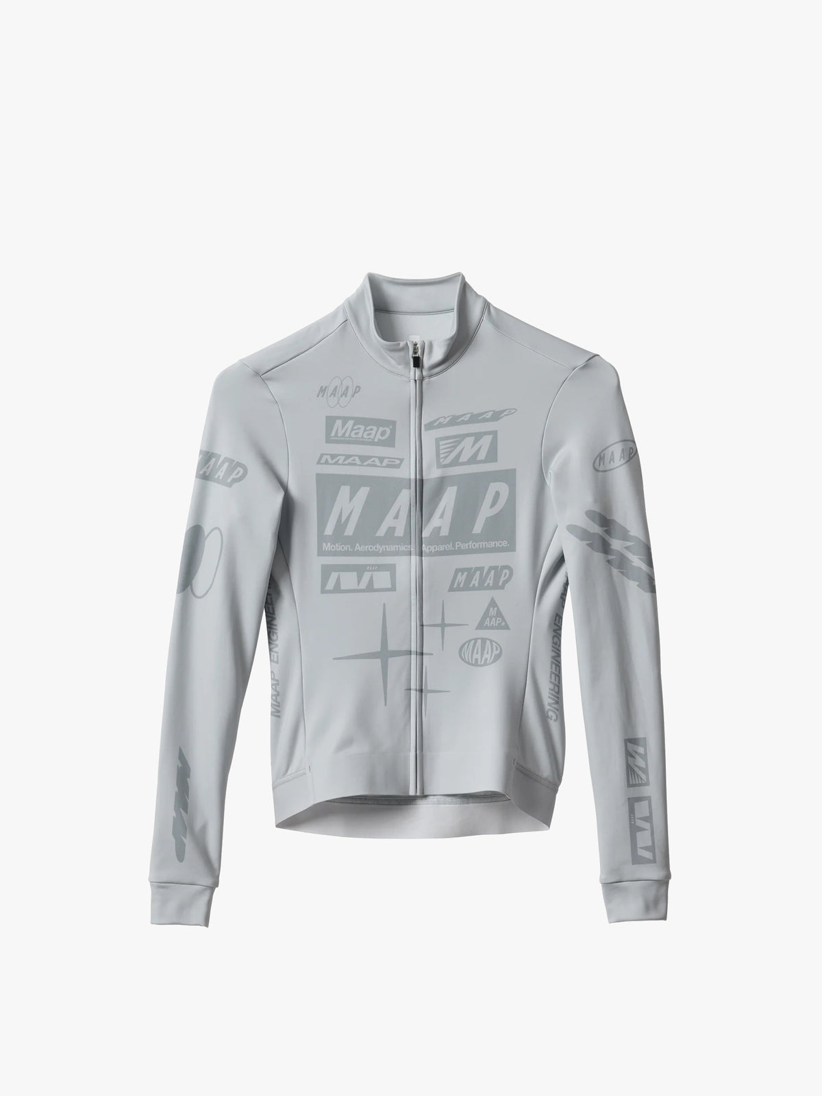 MAAP Drome Thermal LS Jersey Ice Gray｜メンズ長袖サーマルジャージ｜CYCLISM