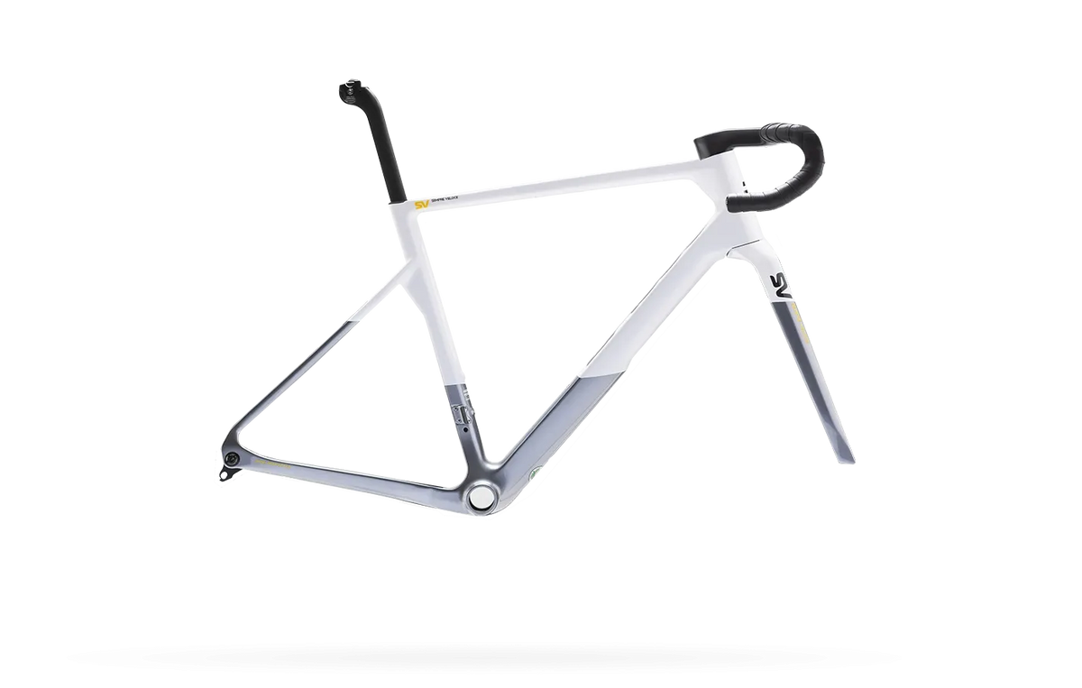 バッソ SVフレームセット Elan White | Sempre Veloce | 100%メイド・イン・イタリー | CYCLISM