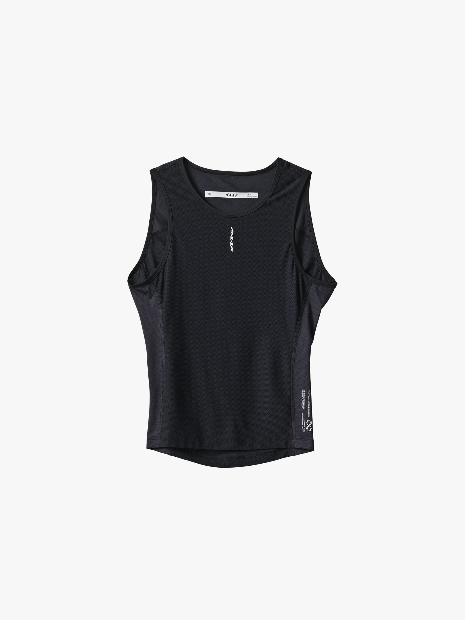 MAAP Team Midweight Base Layer Black｜春秋向けミッドウェイト メッシュ ベースレイヤー｜CYCLISM