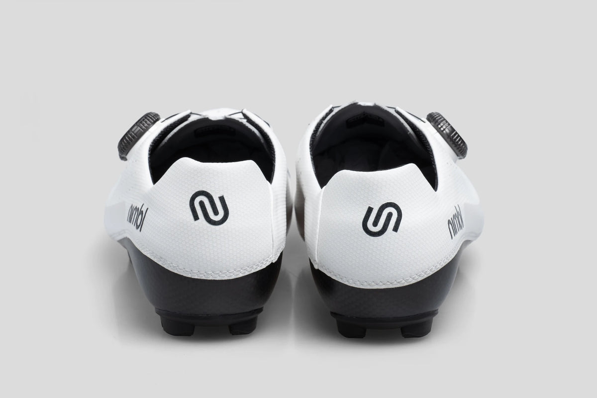 Nimbl URANO White・Black (ホワイト&ブラック)｜グラベル向けサイクリングシューズ｜CYCLISM