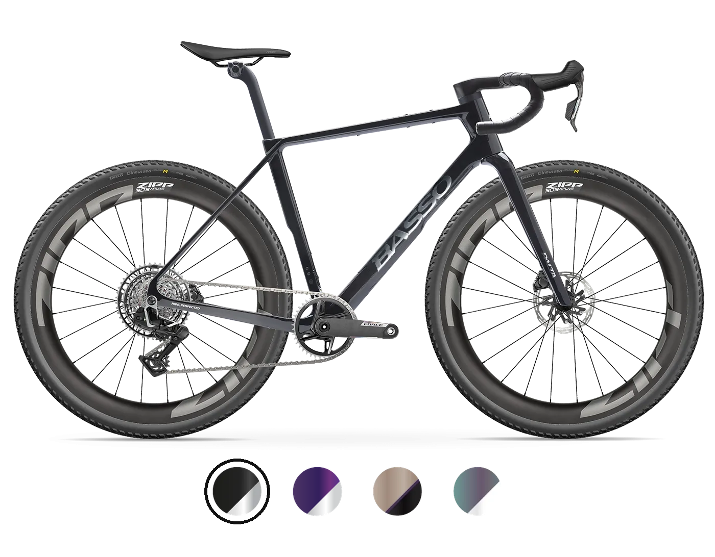 バッソ (Basso) Palta III SRAM Force XPLR AXS Carbon Chrome グラベルバイク完成車 | CYCLISM