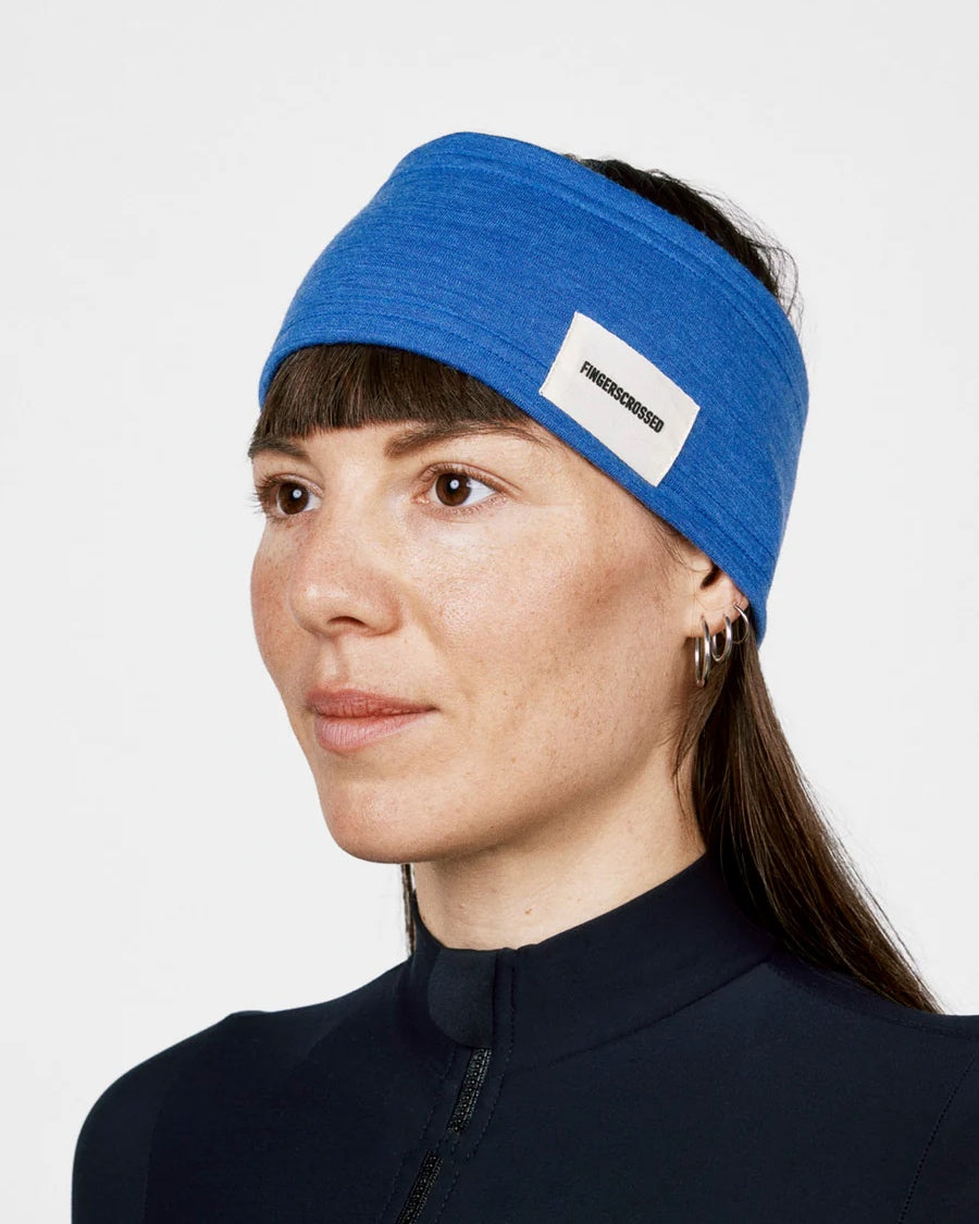 Fingerscrossed #Headband サイクル ヘッドバンド 青 | CYCLISM