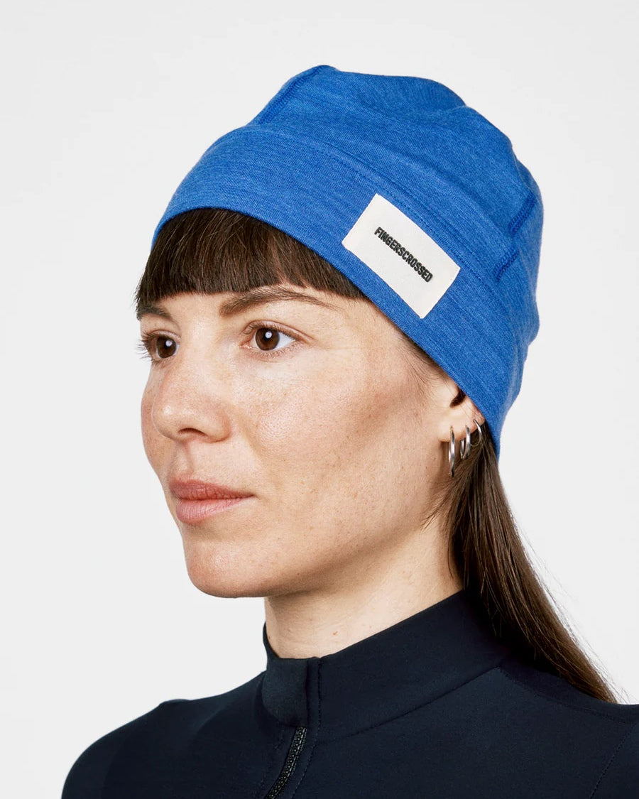 Fingerscrossed #Beanie サイクル ハット 青 | CYCLISM