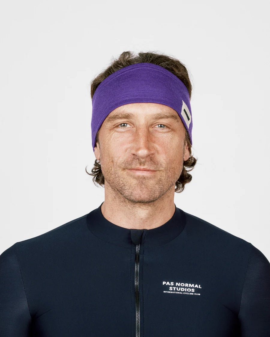 Fingerscrossed #Headband サイクル ヘッドバンド バイオレット | CYCLISM