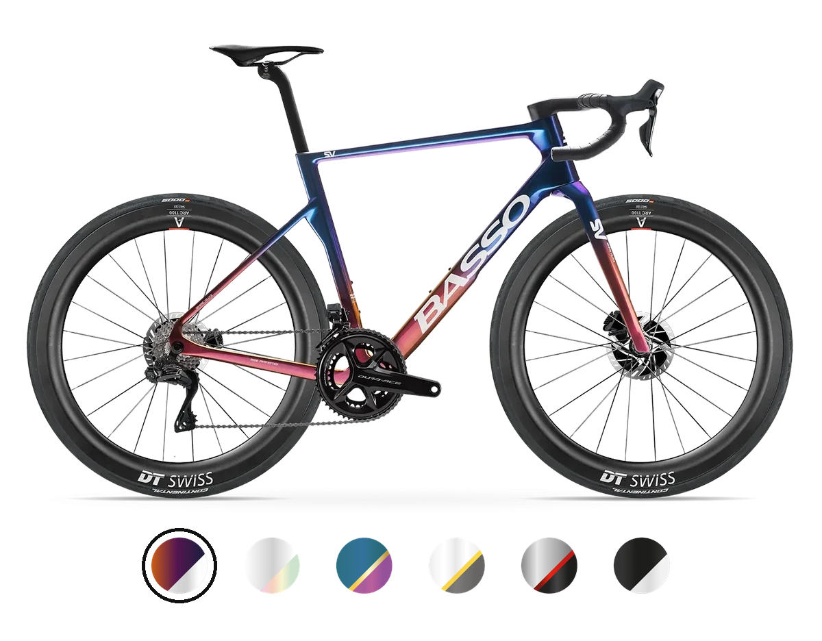 バッソ(Basso) SV Shimano Dura-Ace Di2 Viola Galaxy ロードバイク完成車 | CYCLISM