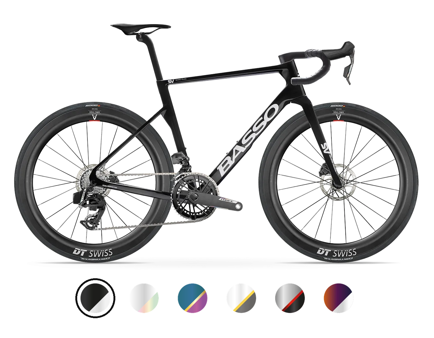 バッソ(Basso) SV SRAM Force AXS Pure Black ロードバイク完成車 | CYCLISM