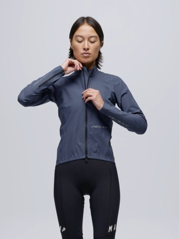 MAAP Apex Downpour Jacket Carbon Blue レディース 防風防水サイクリングジャケット｜CYCLISM
