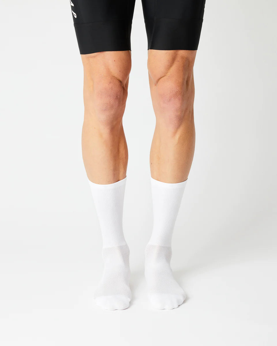 Fingerscrossed サイクルソックス #002 Classic White | CYCLISM