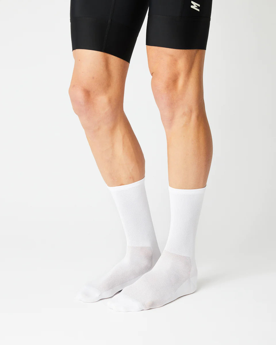 Fingerscrossed サイクルソックス #002 Classic White | CYCLISM