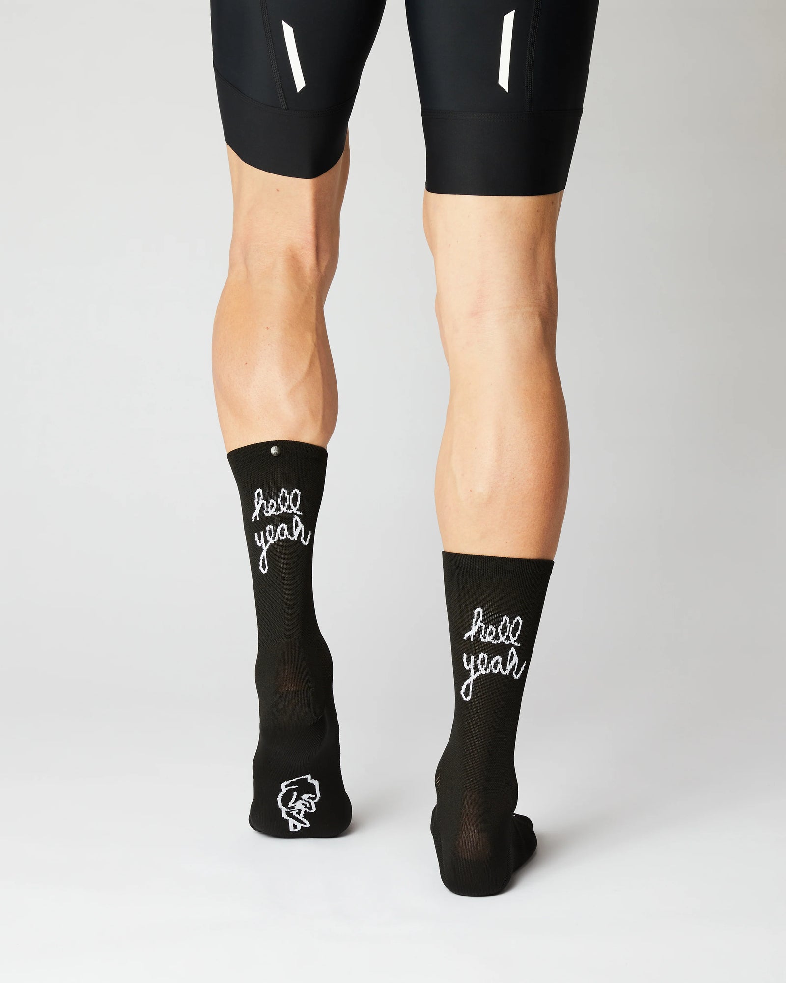 Fingerscrossed サイクルソックス #666 Hell Yeah 3.0 Black | CYCLISM