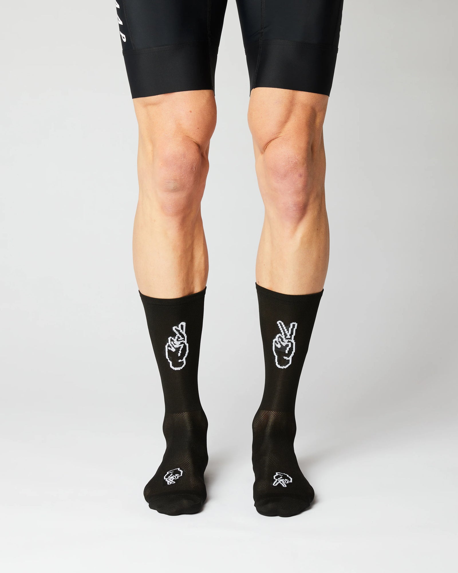 Fingerscrossed サイクルソックス #Rolling Harmony Black | CYCLISM