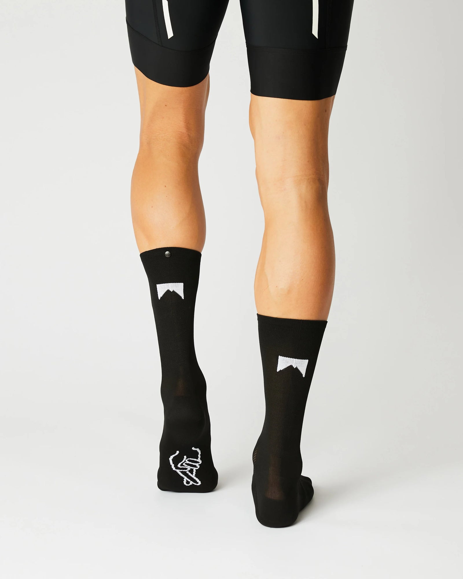 Fingerscrossed サイクルソックス #12_02 Moments Black | CYCLISM