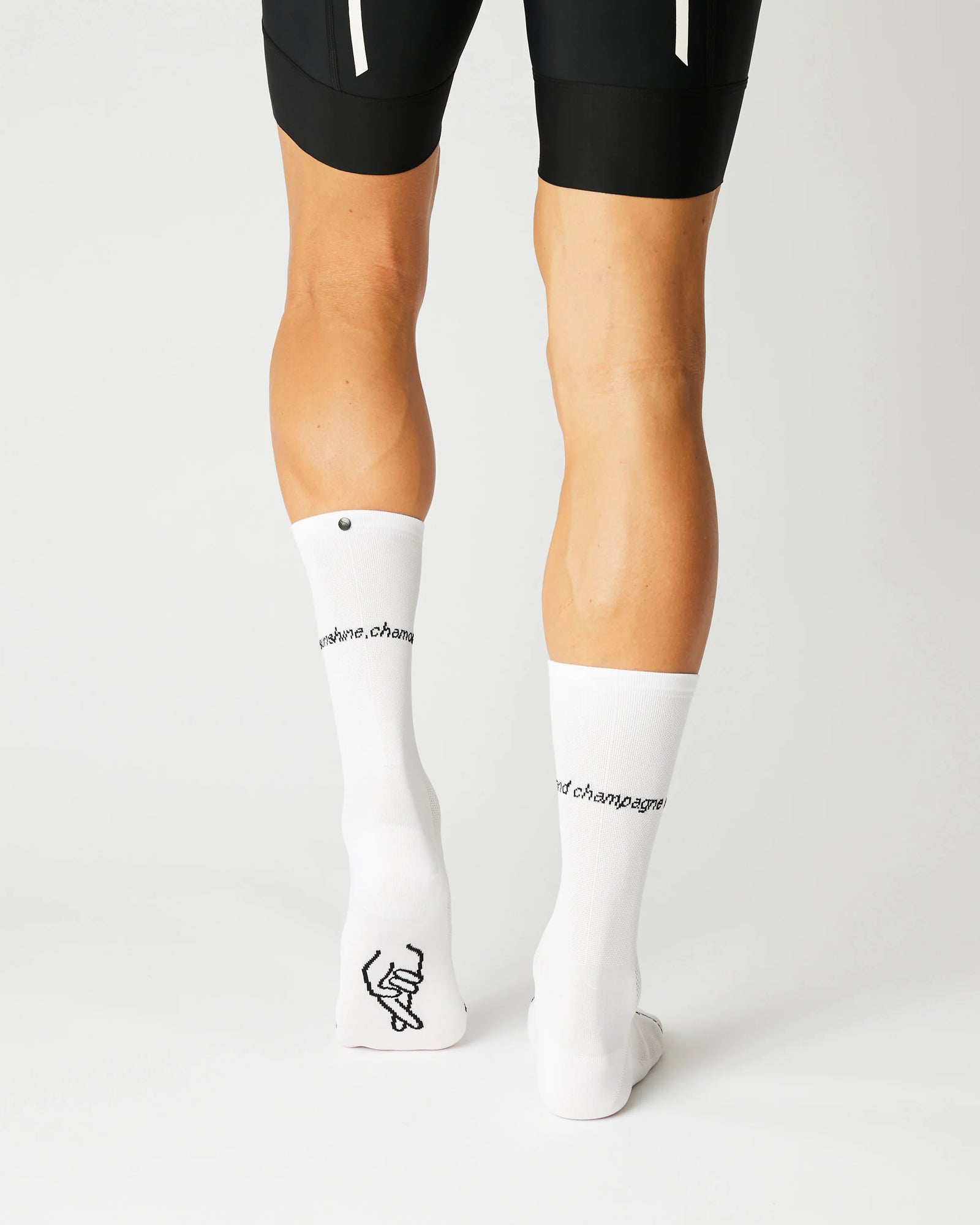 Fingerscrossed #12_08 Sunshine Chamois Champagne サイクルソックス | CYCLISM