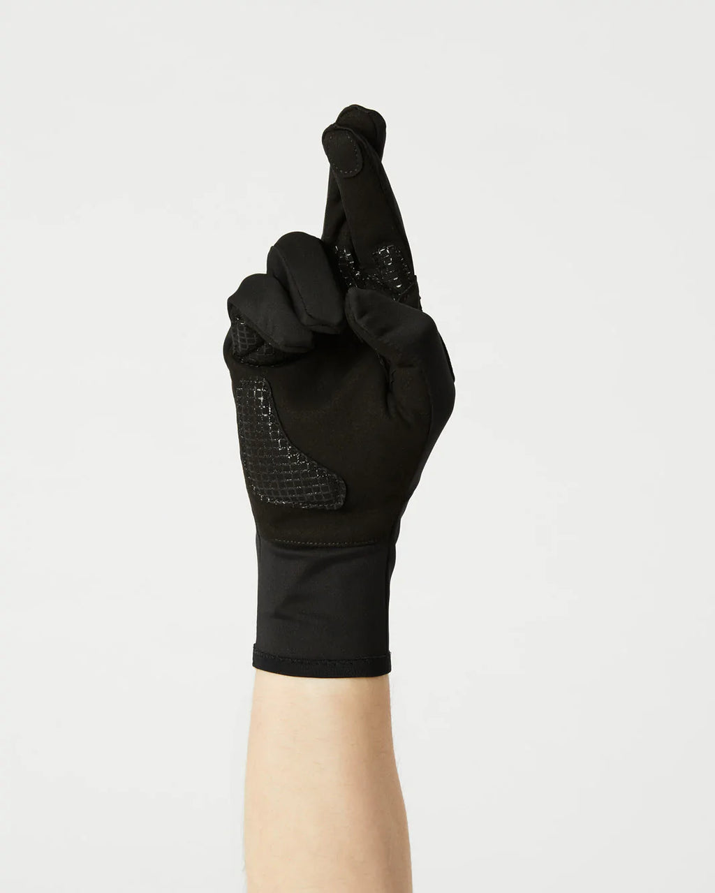 最安挑戦！ Fingerscrossed #Gloves Early Winter Black ウインターサイクル Lサイズ
